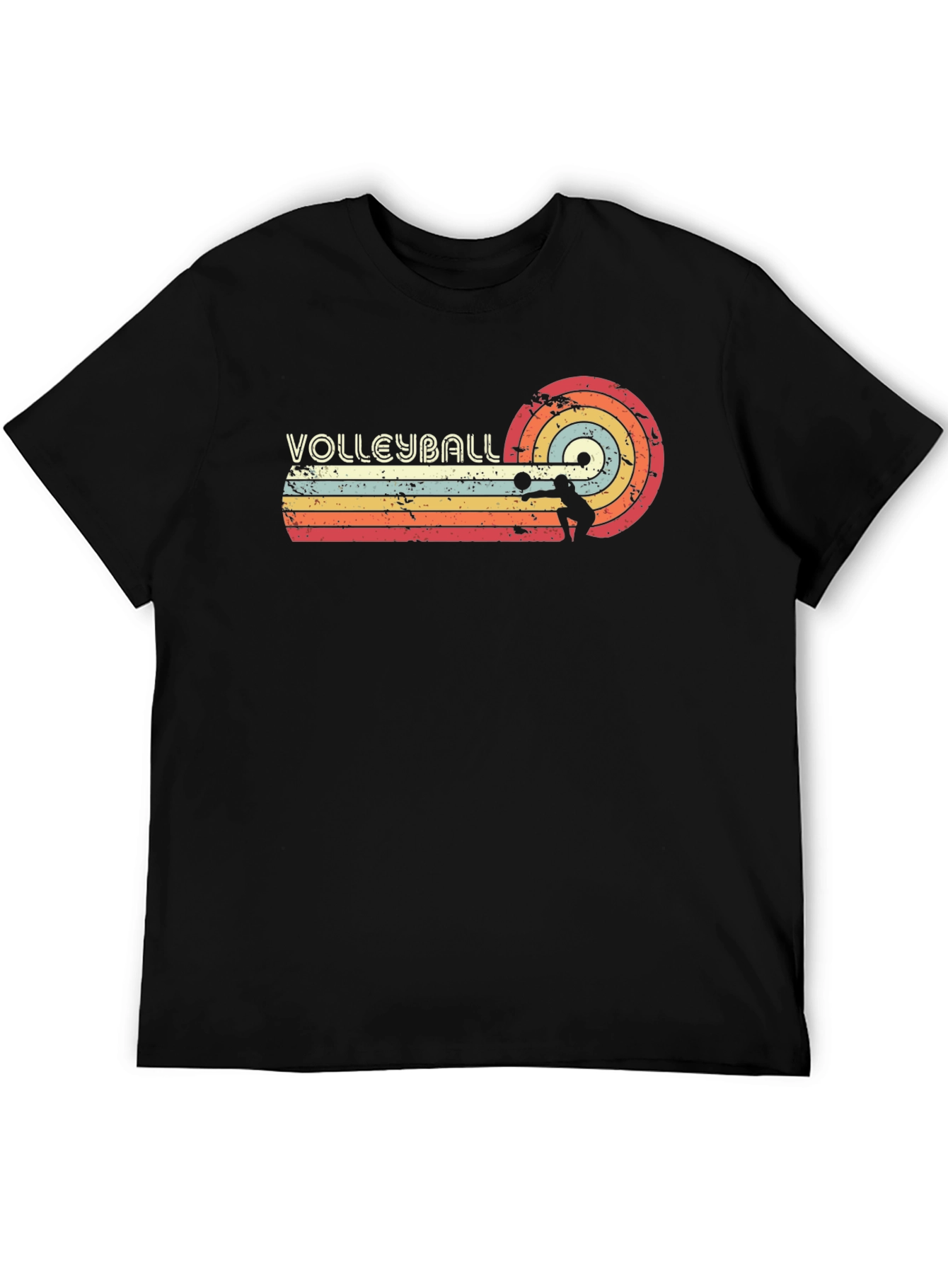 Retro Volleyball Graphic T-Shirt