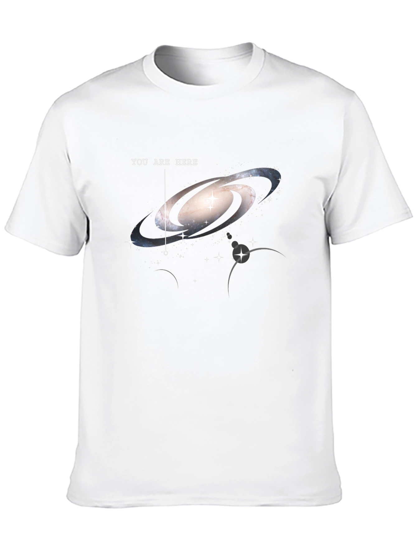 You Are Here Galaxy T-Shirt