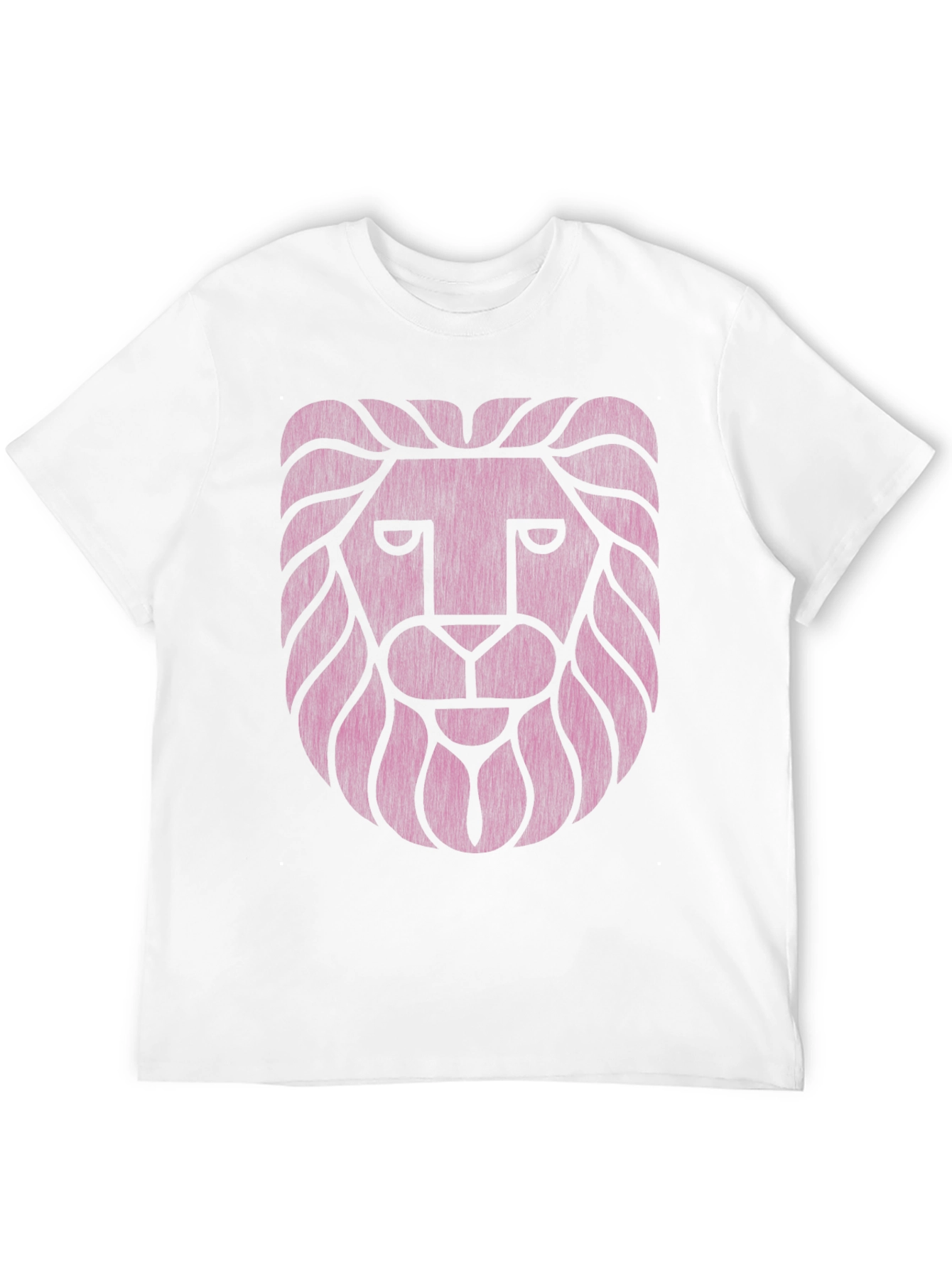 Lion Head Graphic T-Shirt - Stylish Black Tee