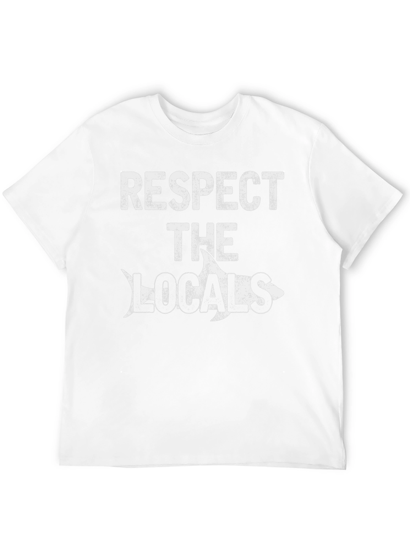 Respect The Locals Shark Graphic Tee