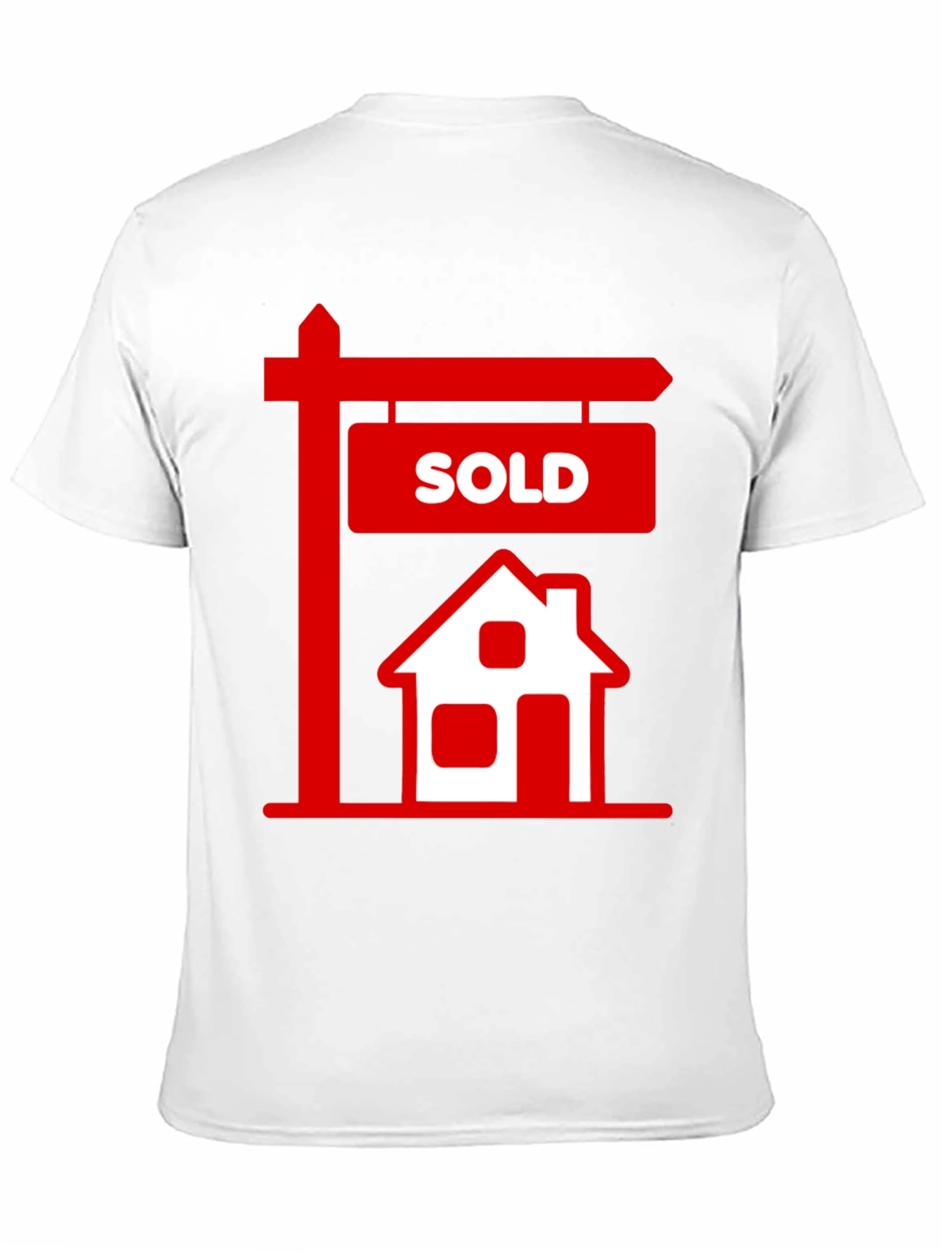 Sold House Graphic Tee - Real Estate T-Shirt