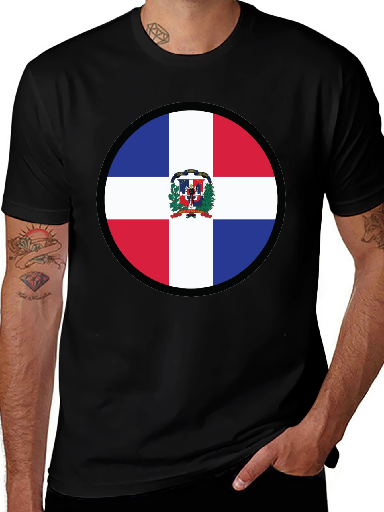 Dominican Republic Flag T-Shirt