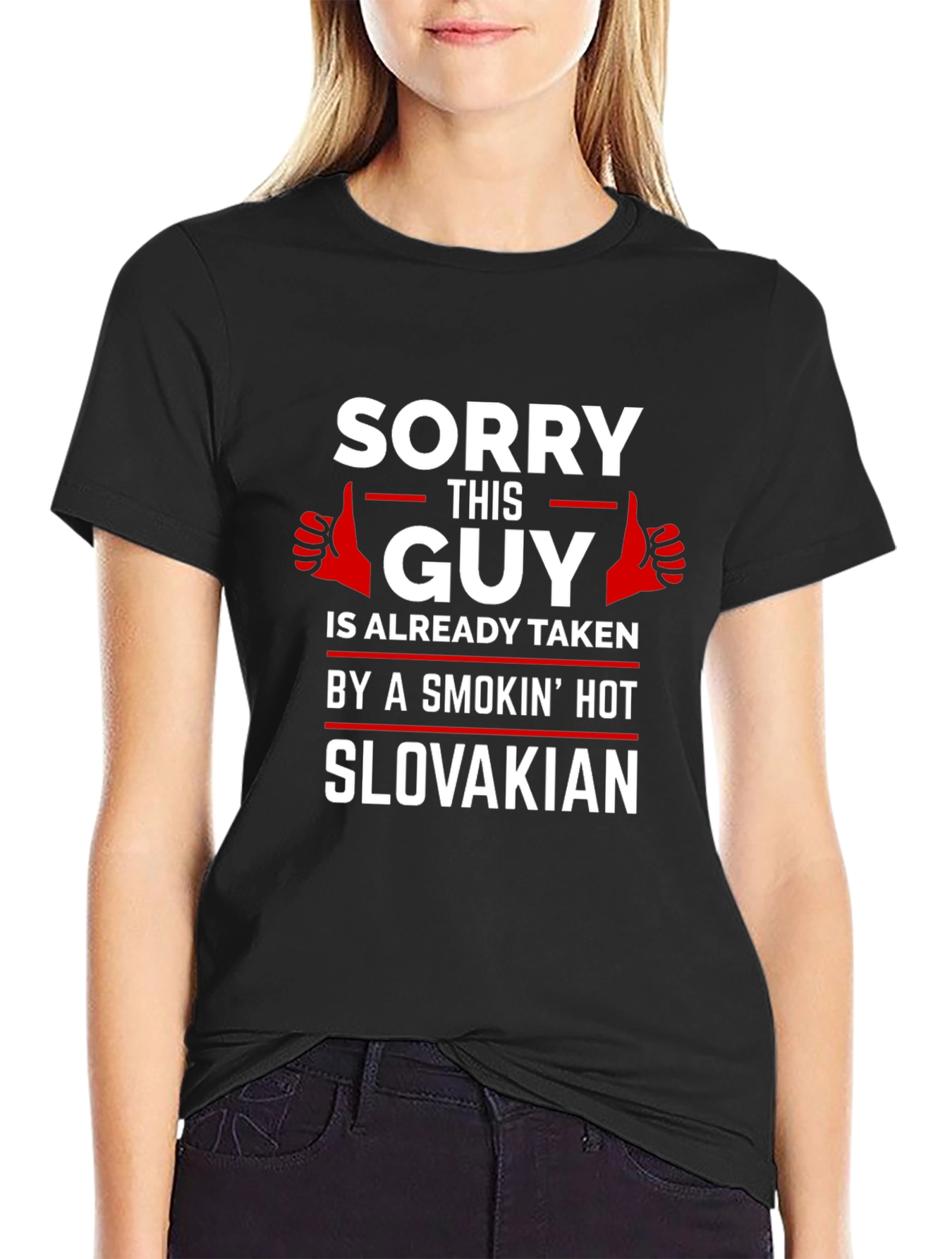 Sorry This Guy Taken by Slovakian T-Shirt