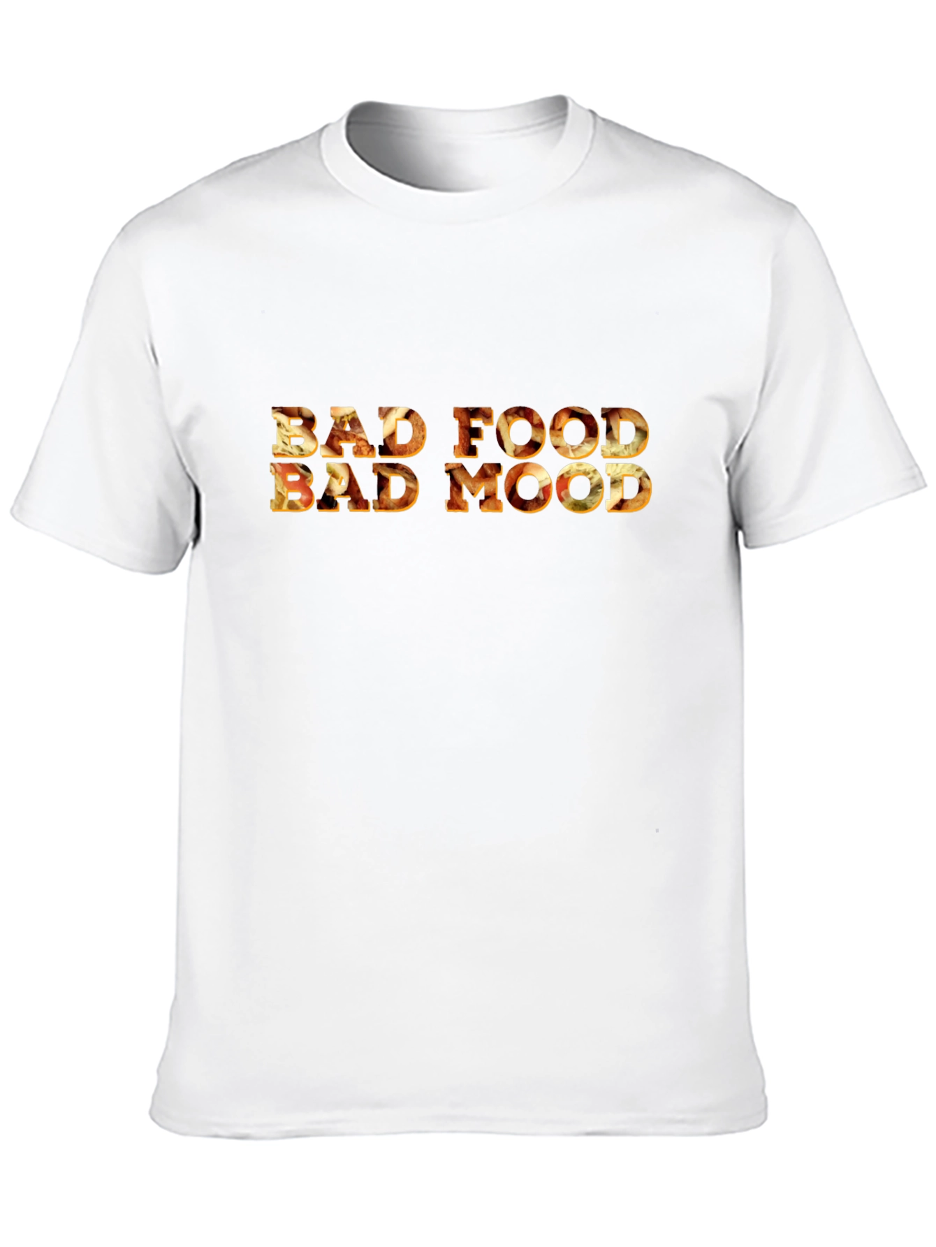 Bad Food Bad Mood Graphic Tee