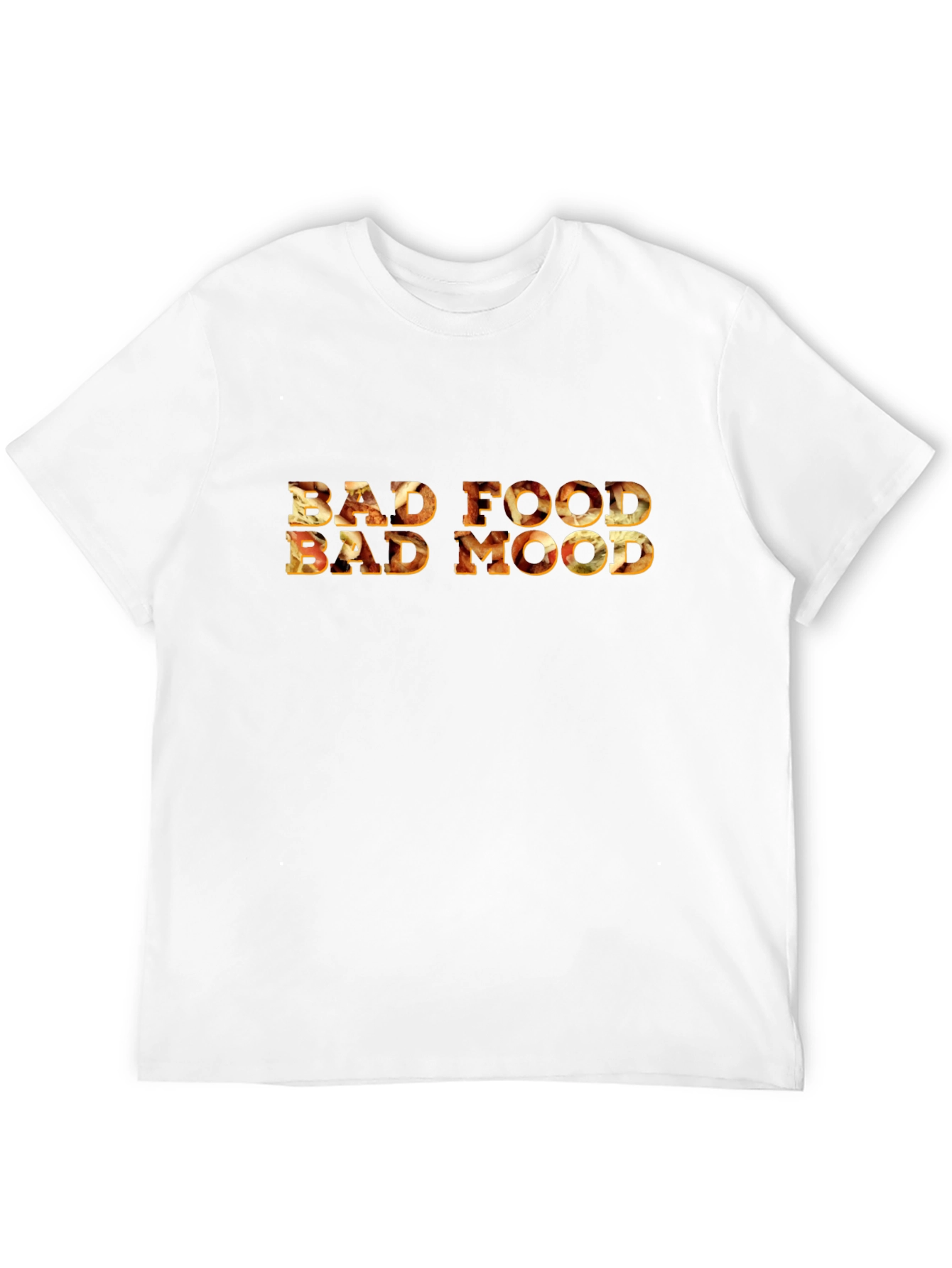 Bad Food Bad Mood Graphic Tee