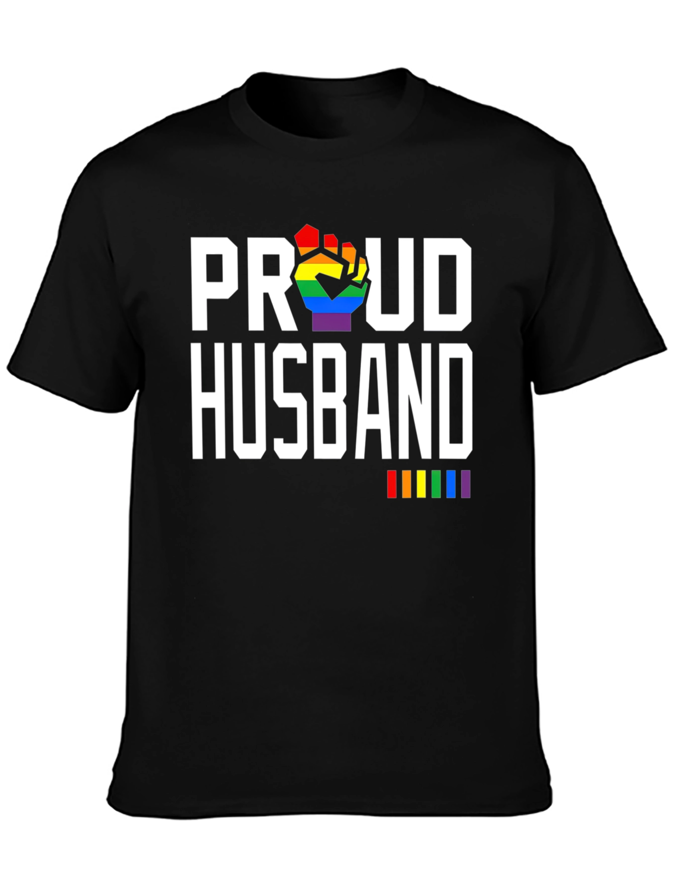 Proud Husband LGBTQ Pride T-Shirt