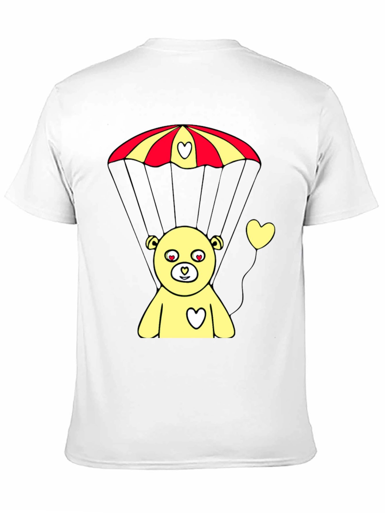 Parachute Bear Graphic Tee - Sweet & Playful Design