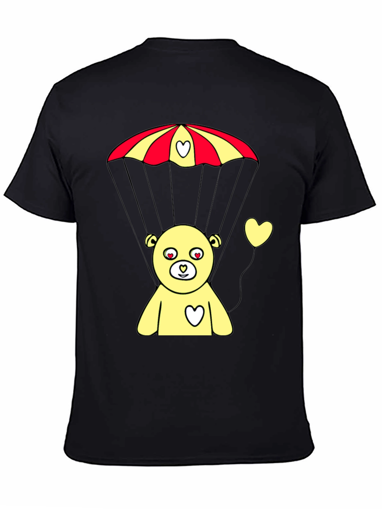 Parachute Bear Graphic Tee - Sweet & Playful Design