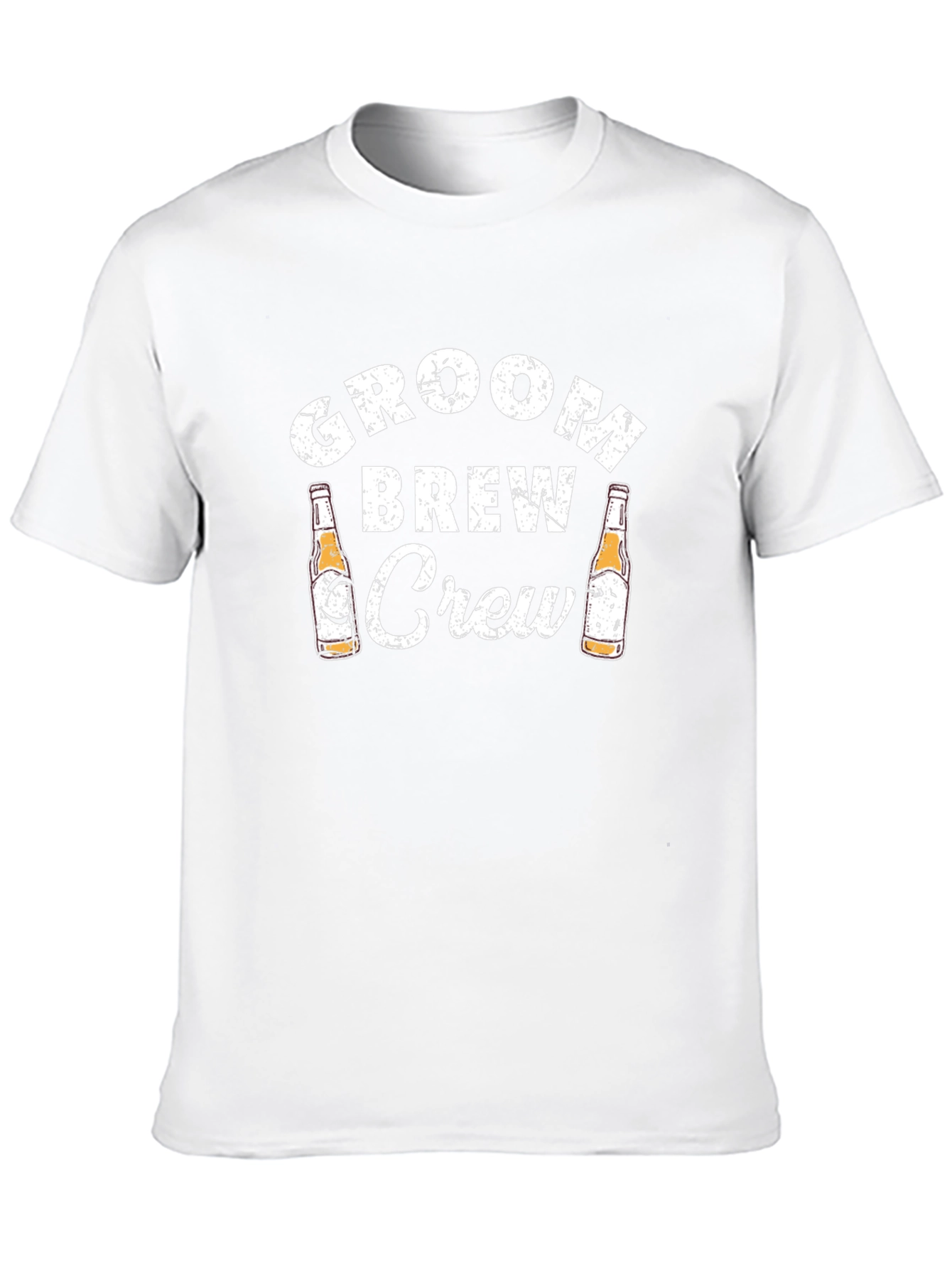 Groom Brew Crew Black Graphic Tee