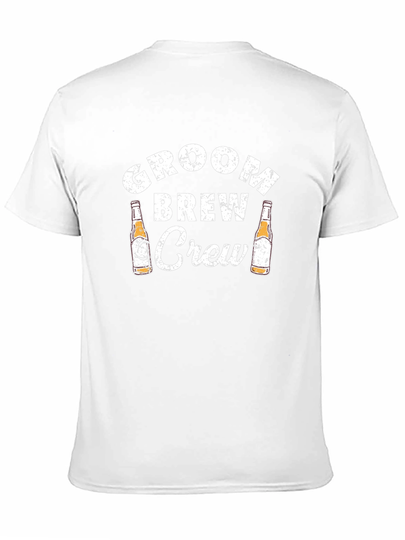 Groom Brew Crew Black Graphic Tee