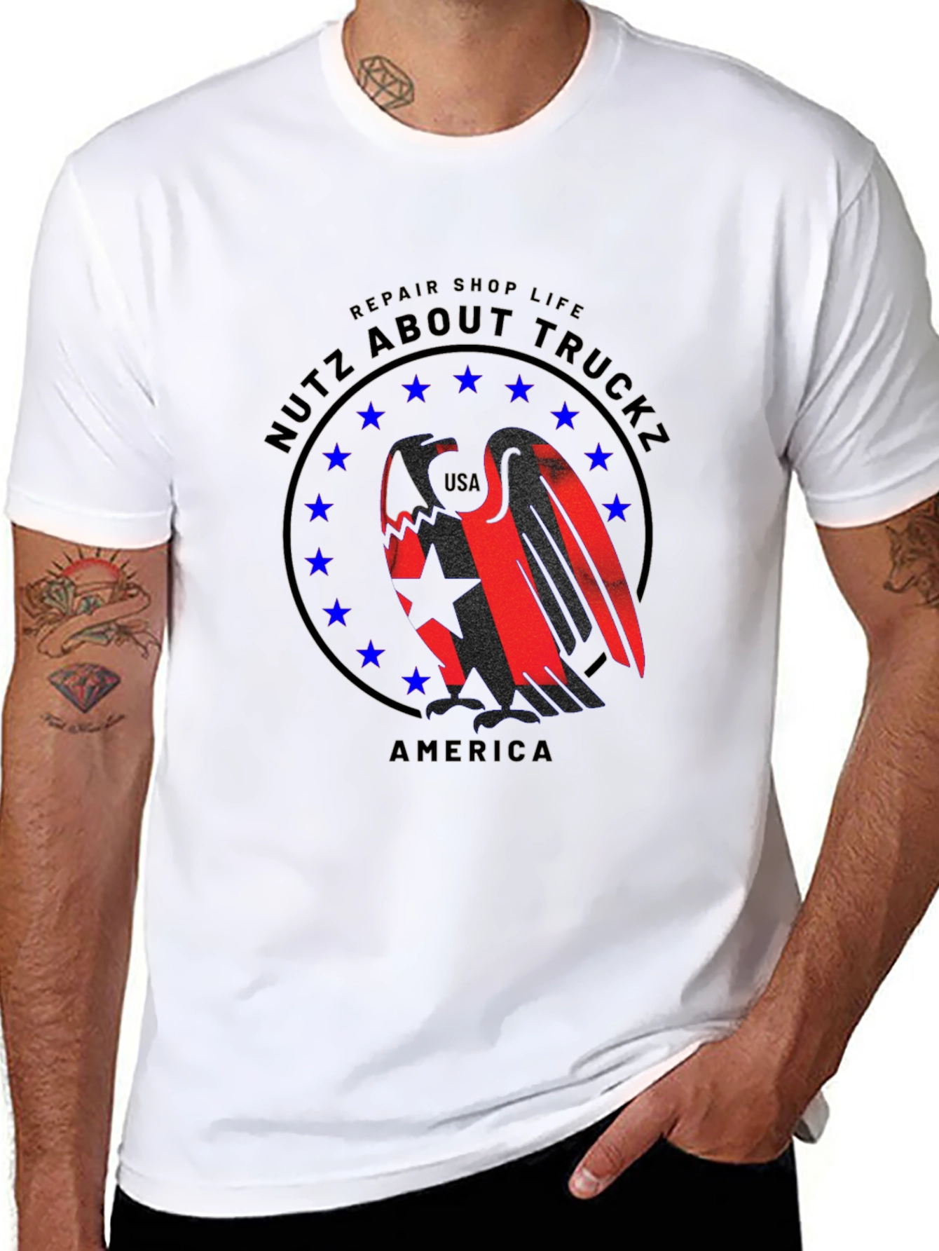 Nutz About Truckz Graphic Tee