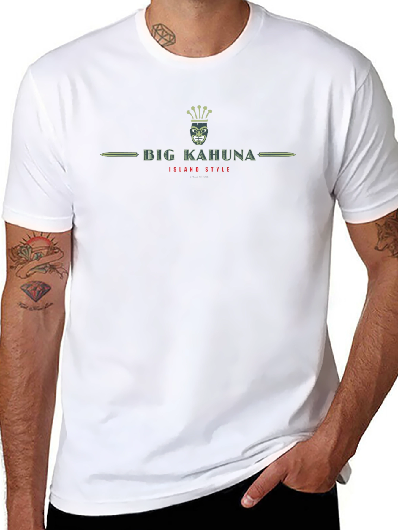 Big Kahuna Island Style Graphic Tee