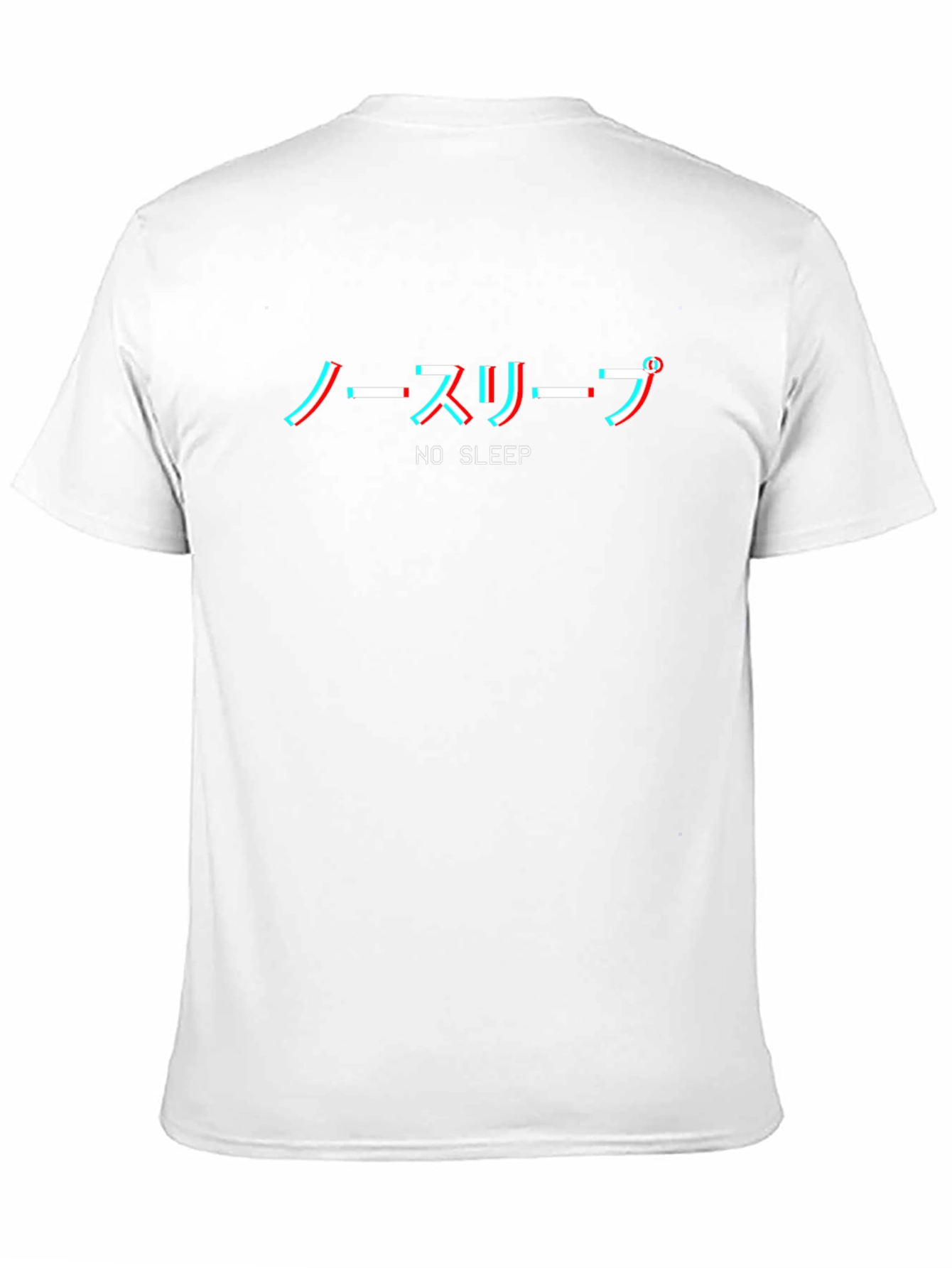 No Sleep Graphic Tee - Mens Black Cotton T-Shirt