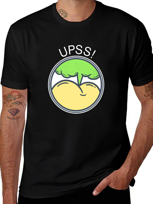 Funny UPSS! Broccoli Butt T-Shirt - Humor Tee