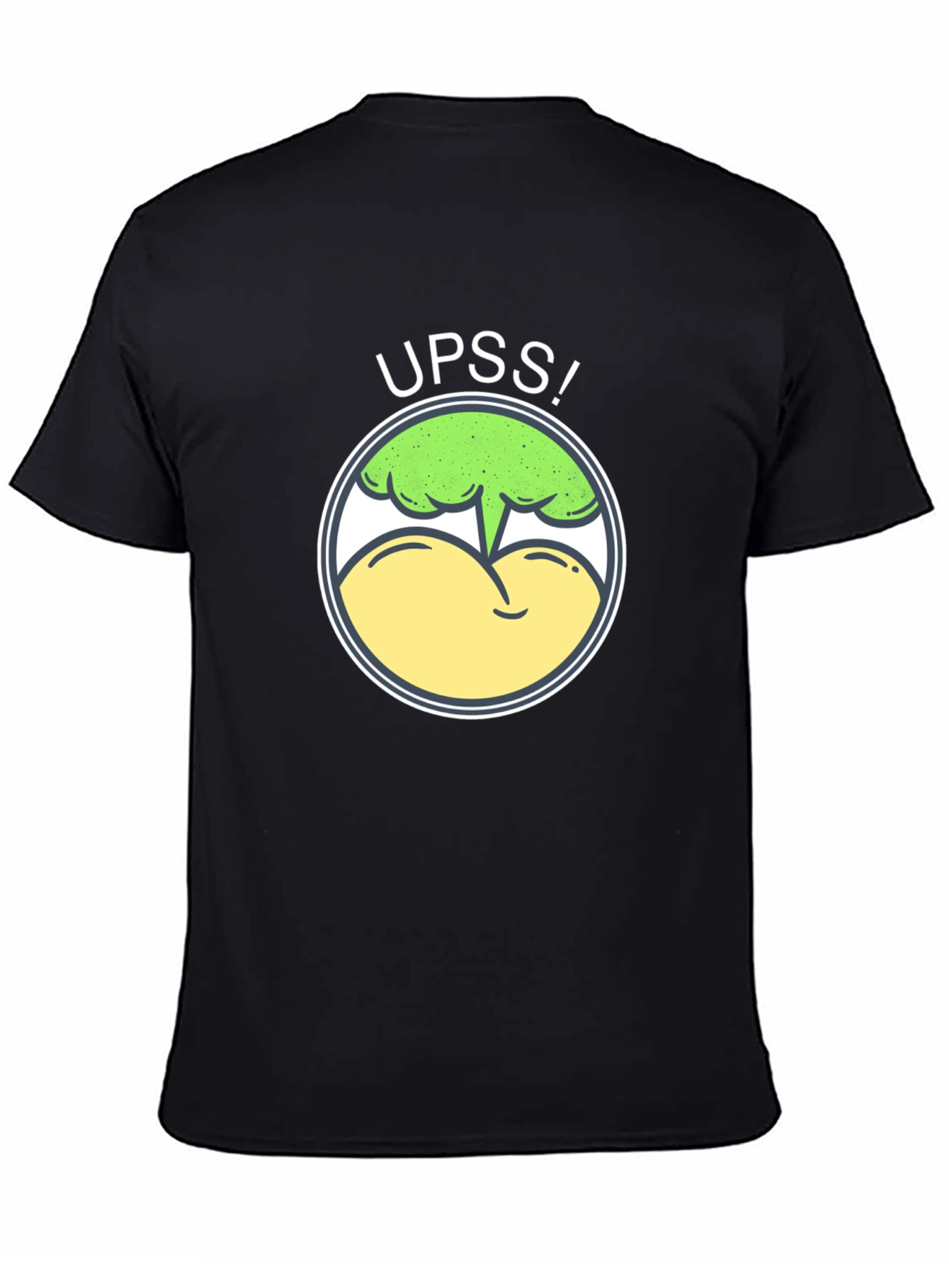 Funny UPSS! Broccoli Butt T-Shirt - Humor Tee