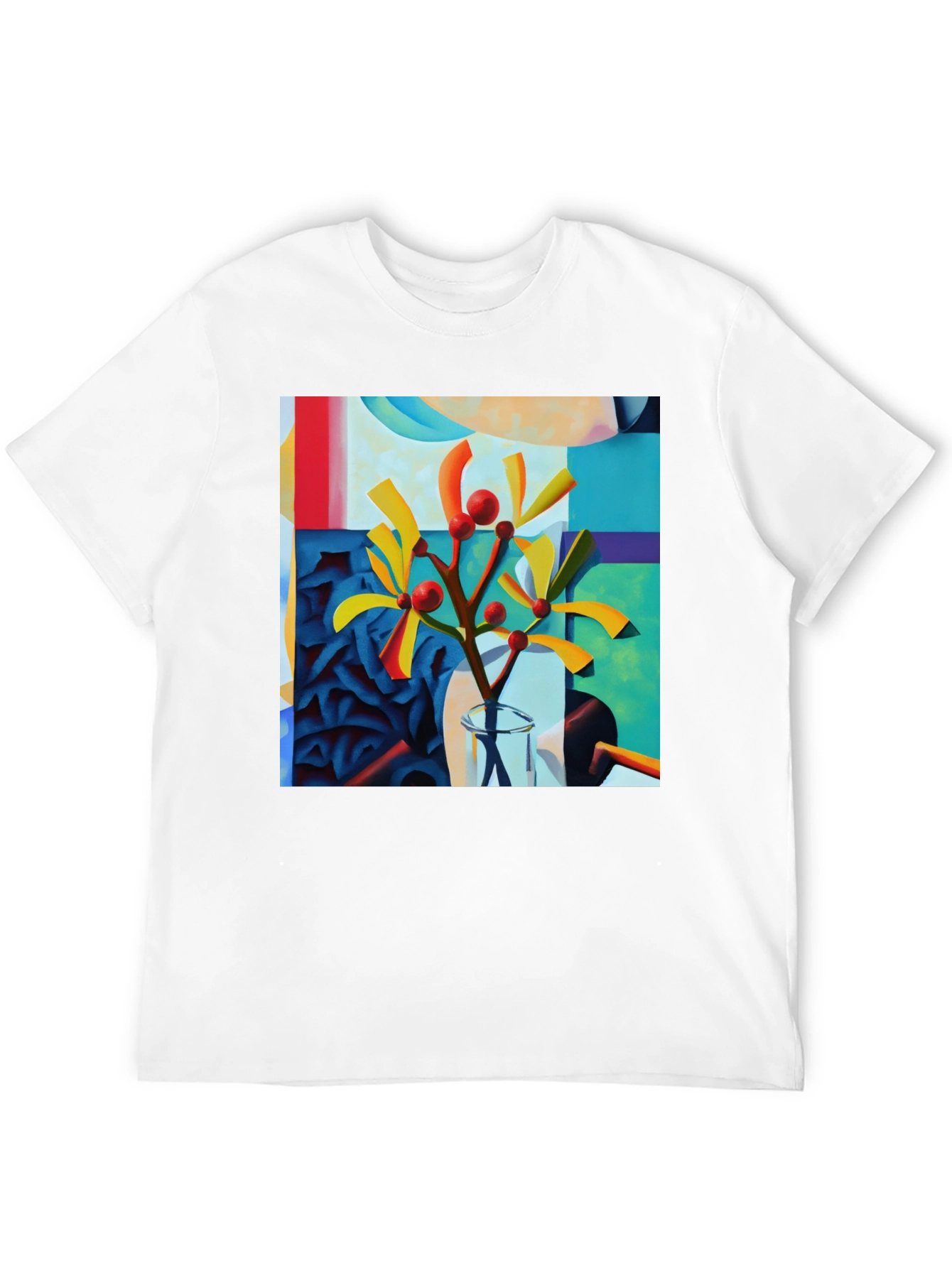 Abstract Botanical Art Graphic Tee