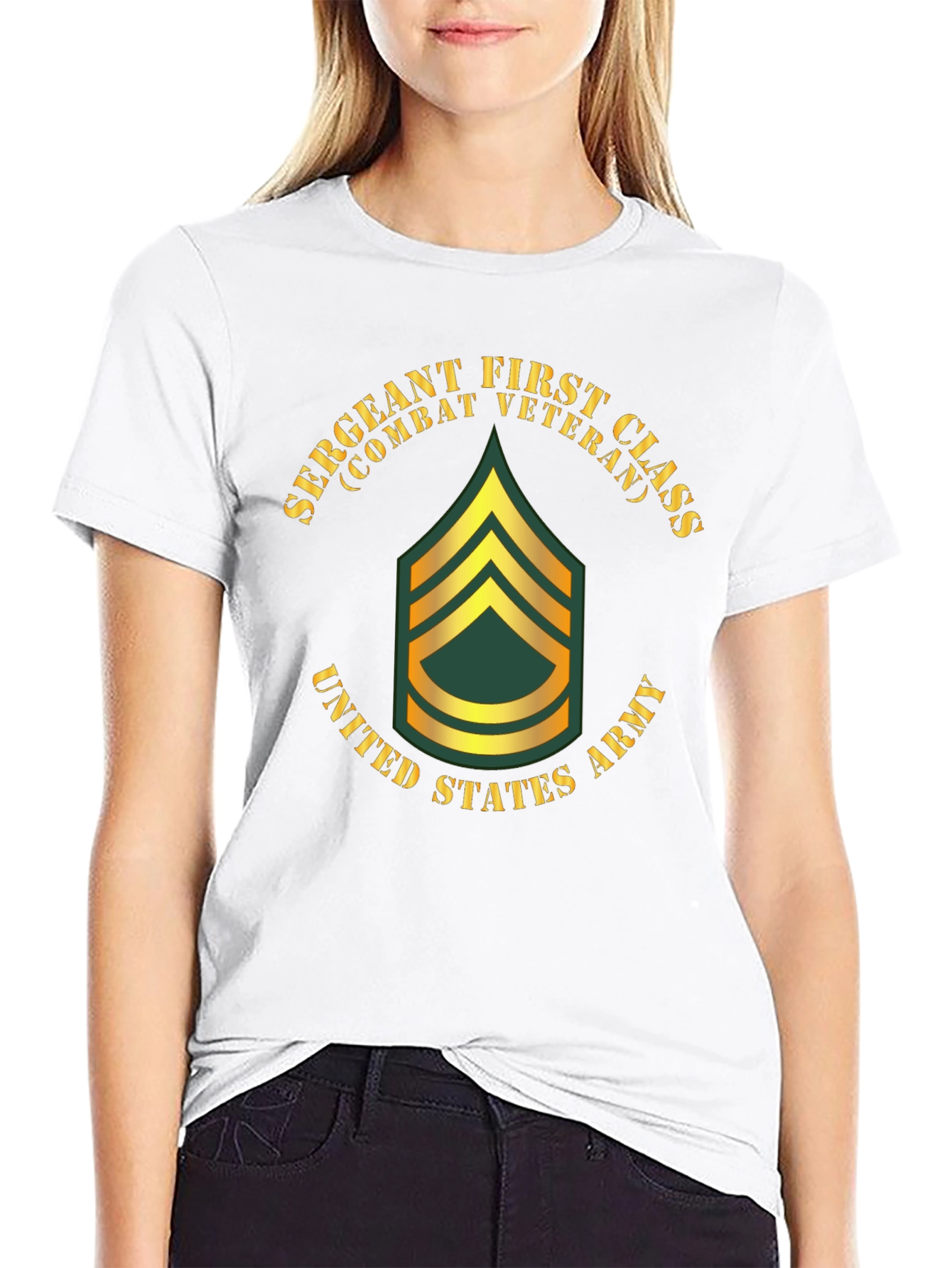 Sergeant First Class Combat Veteran T-Shirt