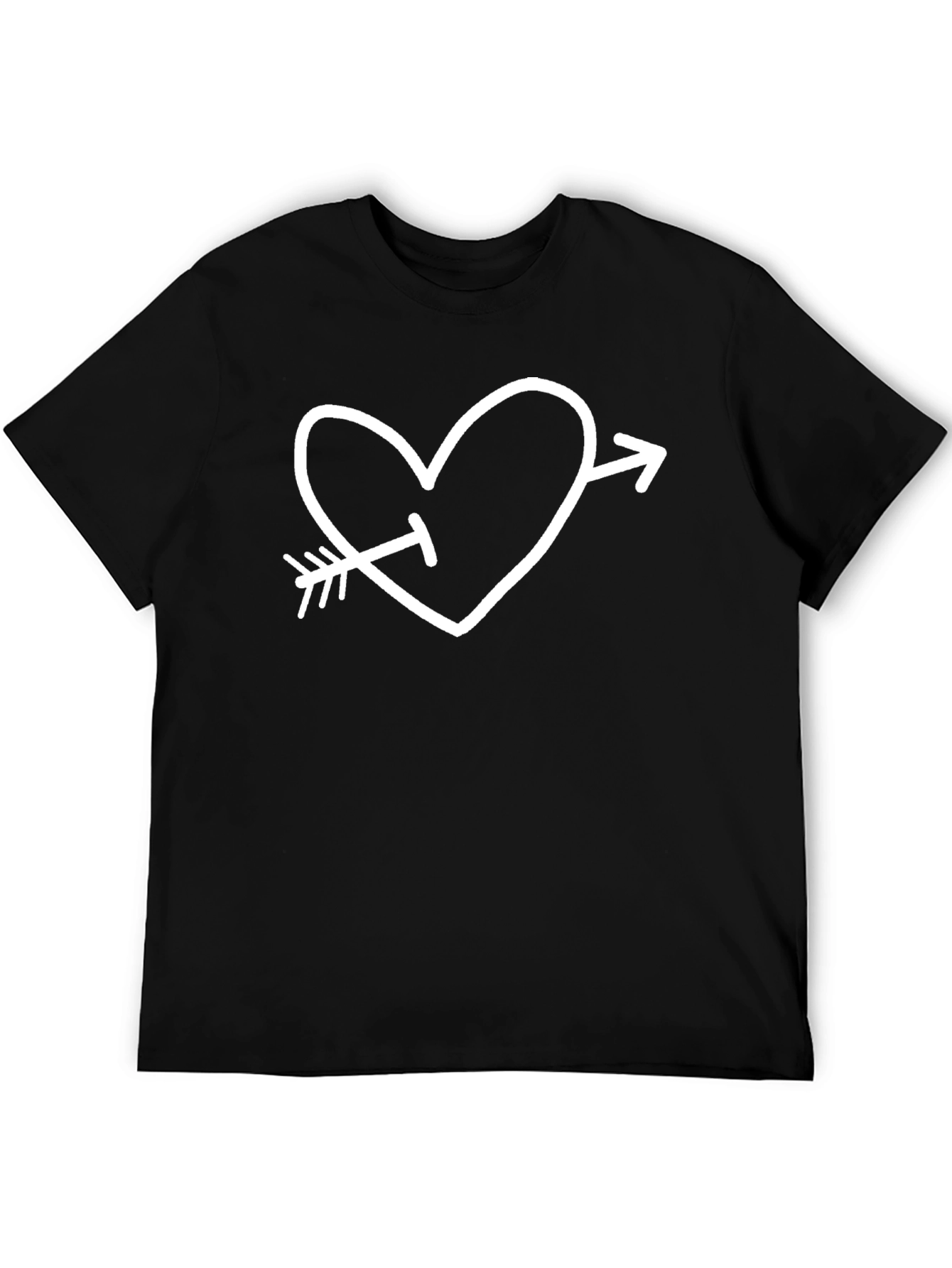 Cupids Arrow Heart Graphic Tee