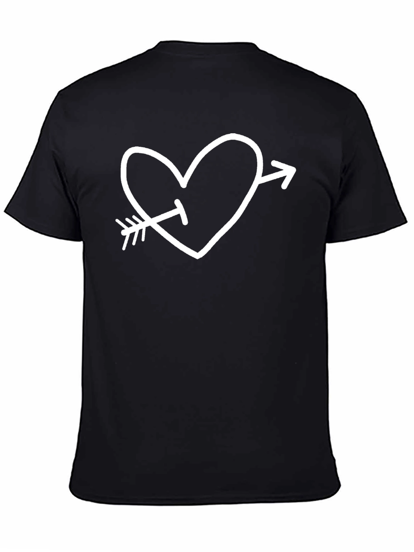 Cupids Arrow Heart Graphic Tee