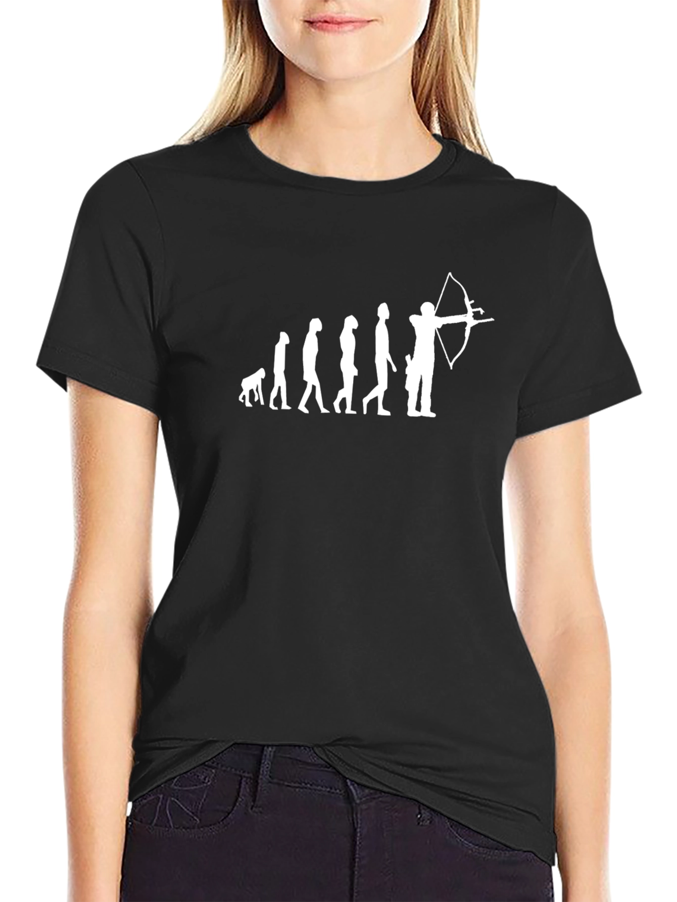 Evolution of Archery T-Shirt - Funny Archer Tee