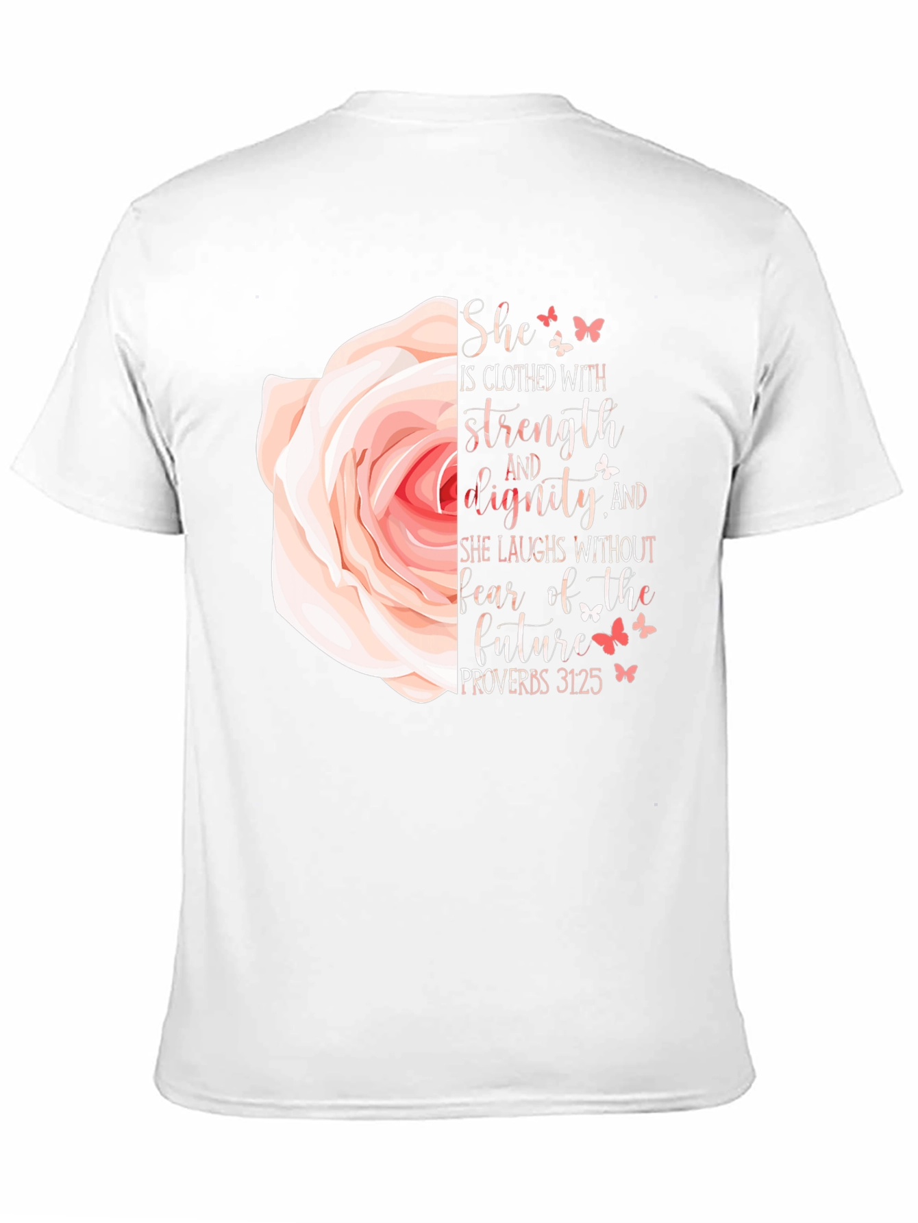She is Clothed With Strength T-Shirt