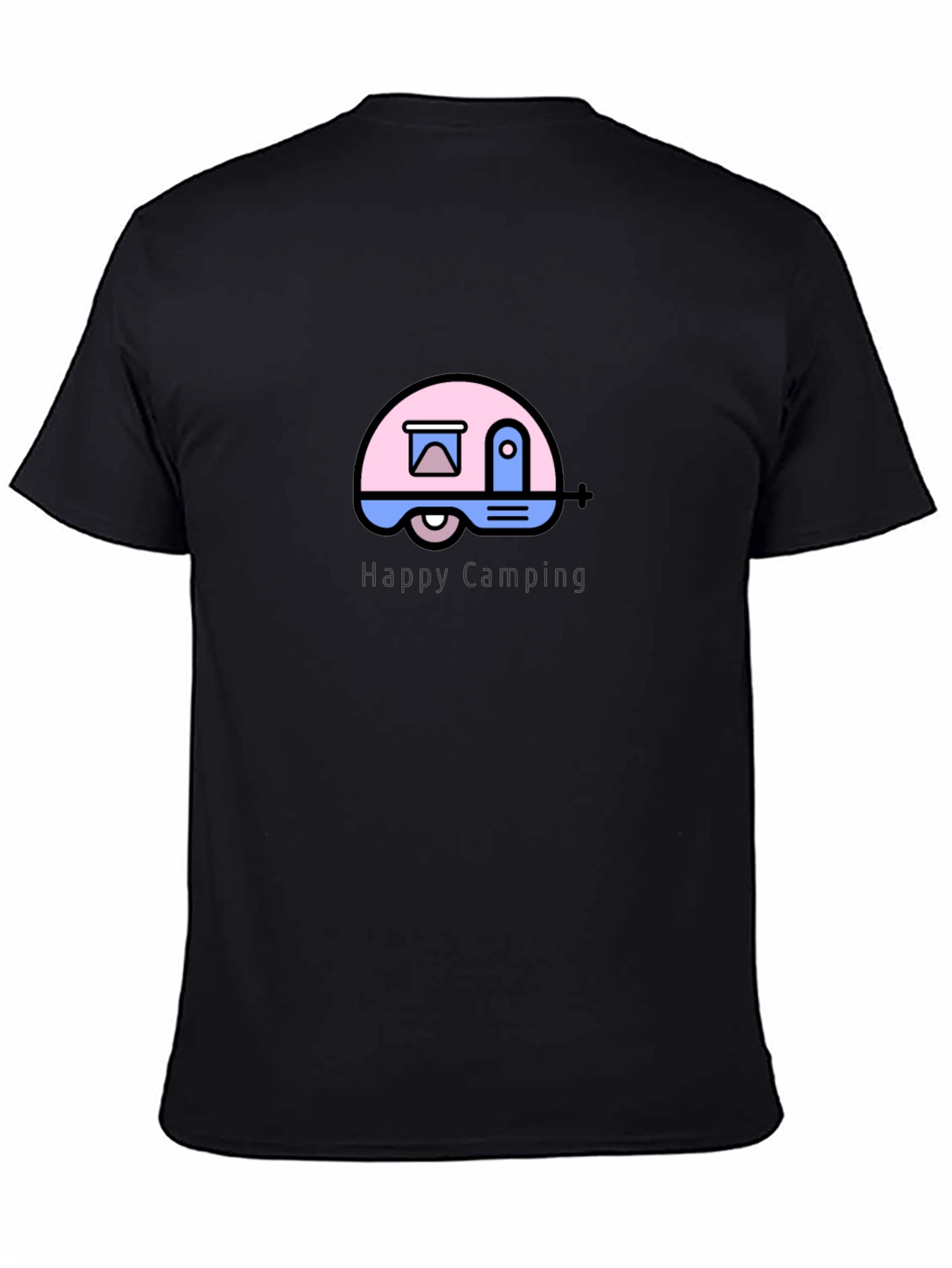 Happy Camping Graphic T-Shirt