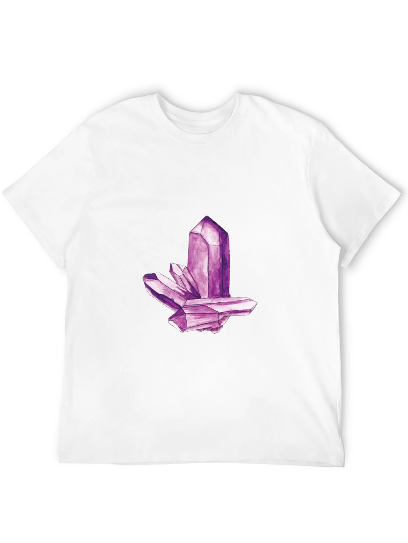 Amethyst Crystal Graphic T-Shirt - Unisex
