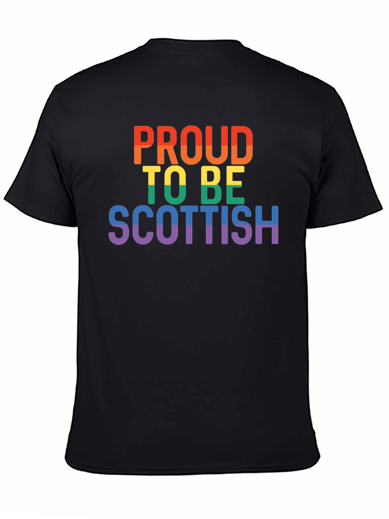 Proud to be Scottish LGBTQ+ Pride T-Shirt