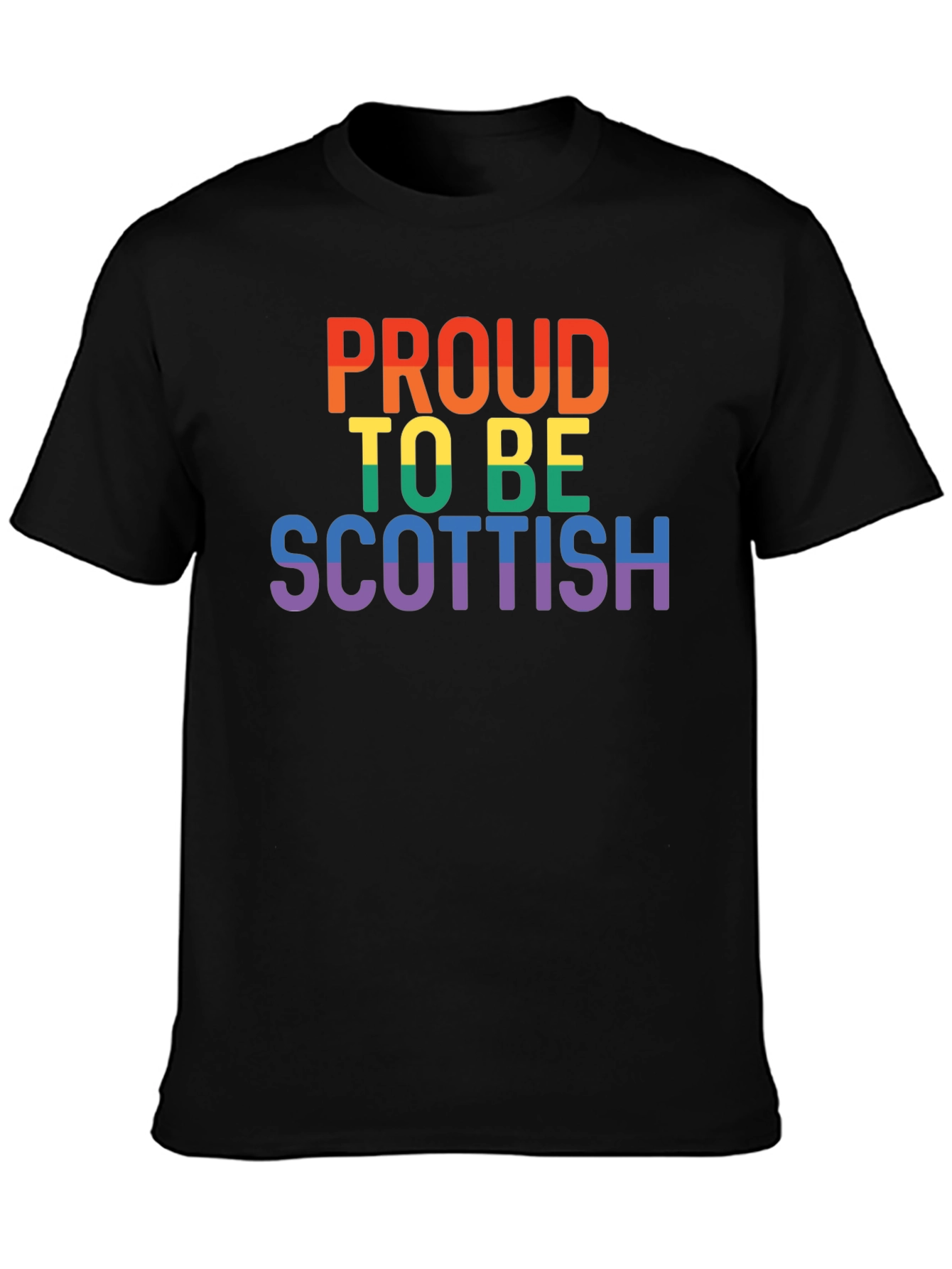 Proud to be Scottish LGBTQ+ Pride T-Shirt