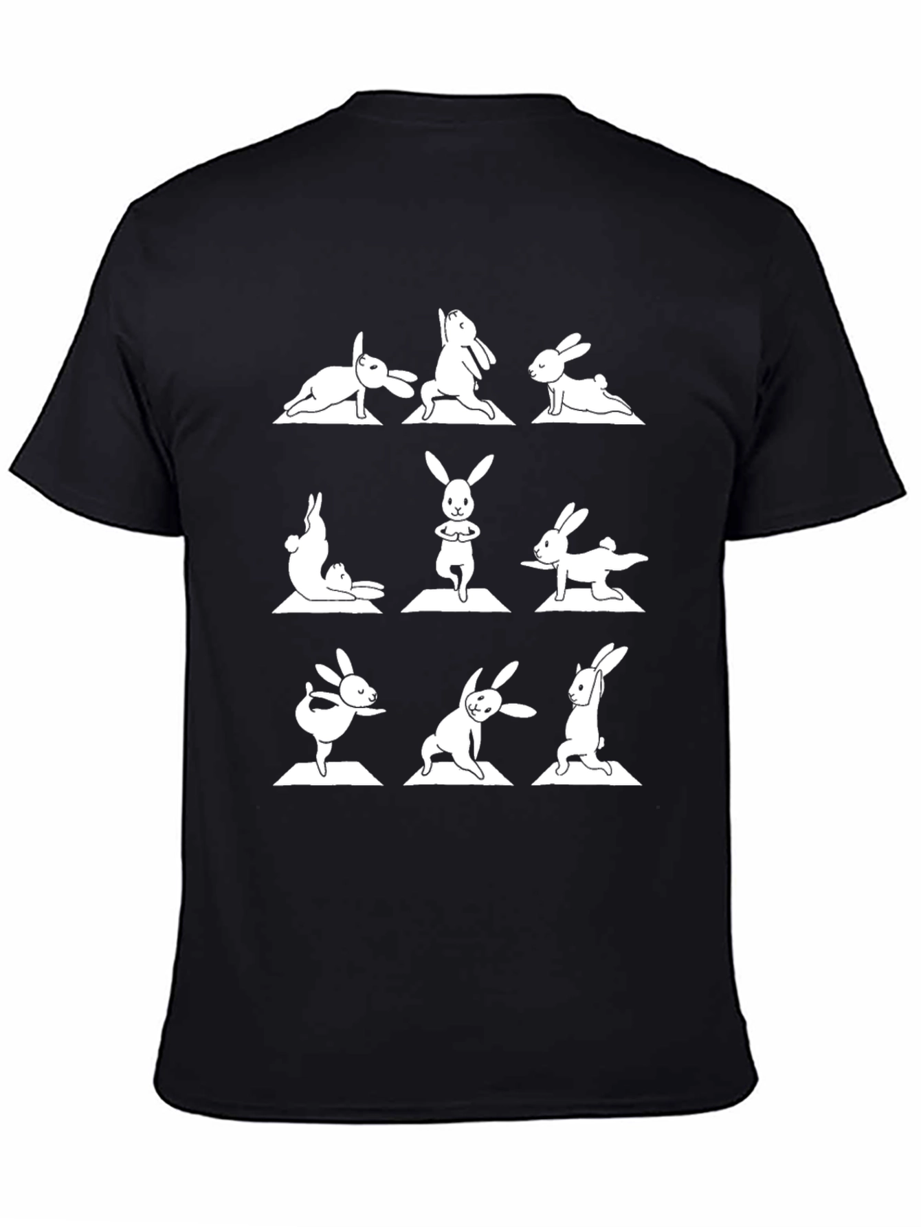 Yoga Bunny T-Shirt - Funny Exercise Tee