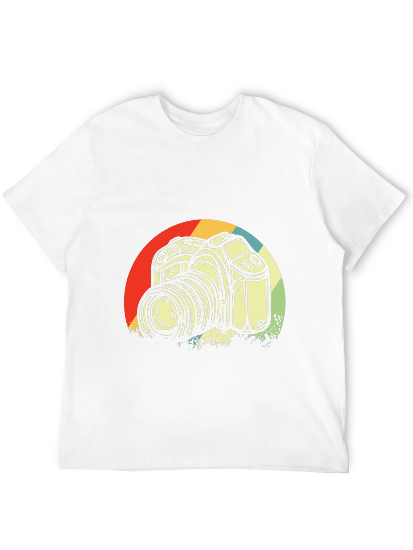 Retro Camera Graphic T-Shirt - Photographer Style