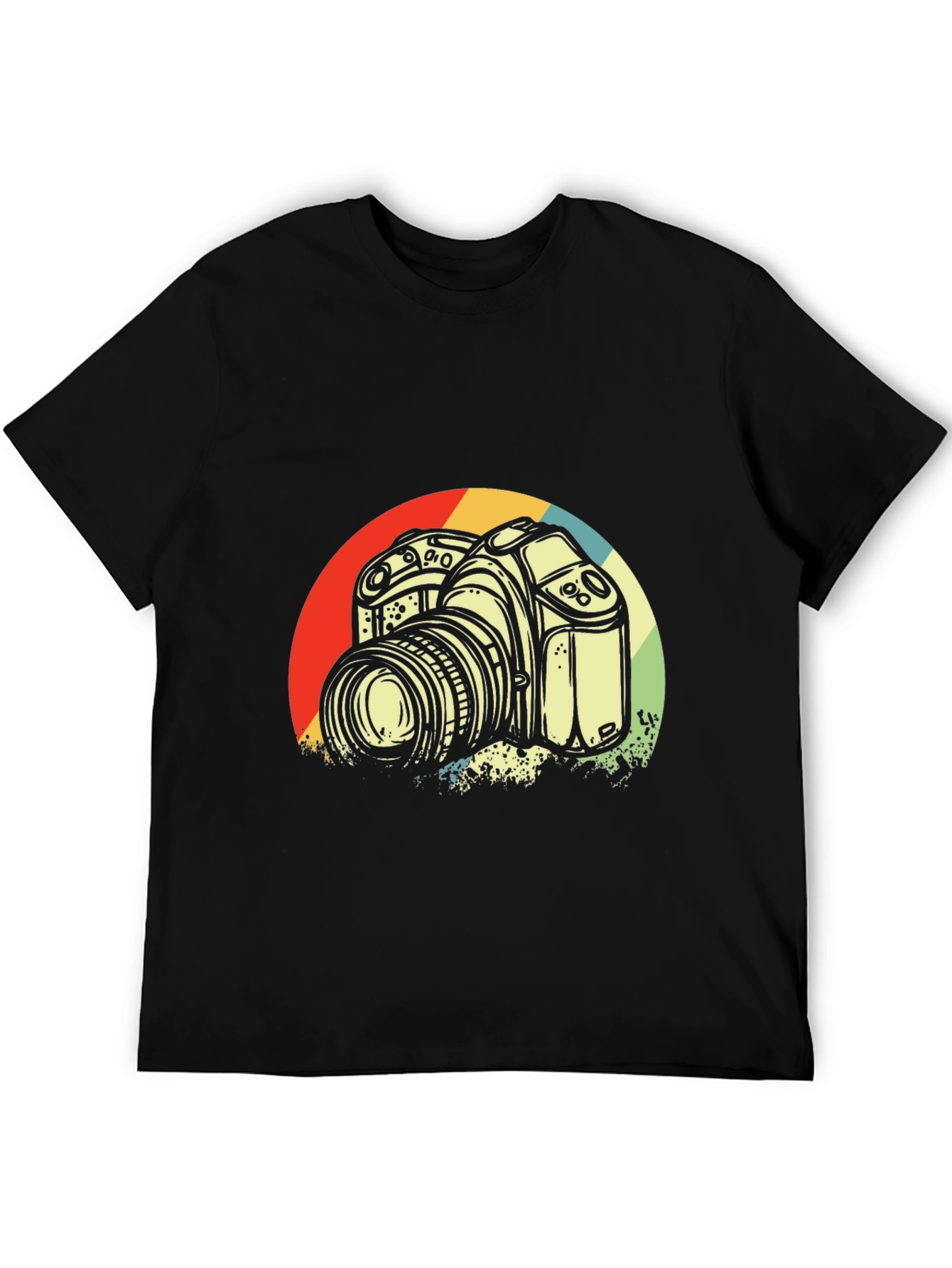Retro Camera Graphic T-Shirt - Photographer Style
