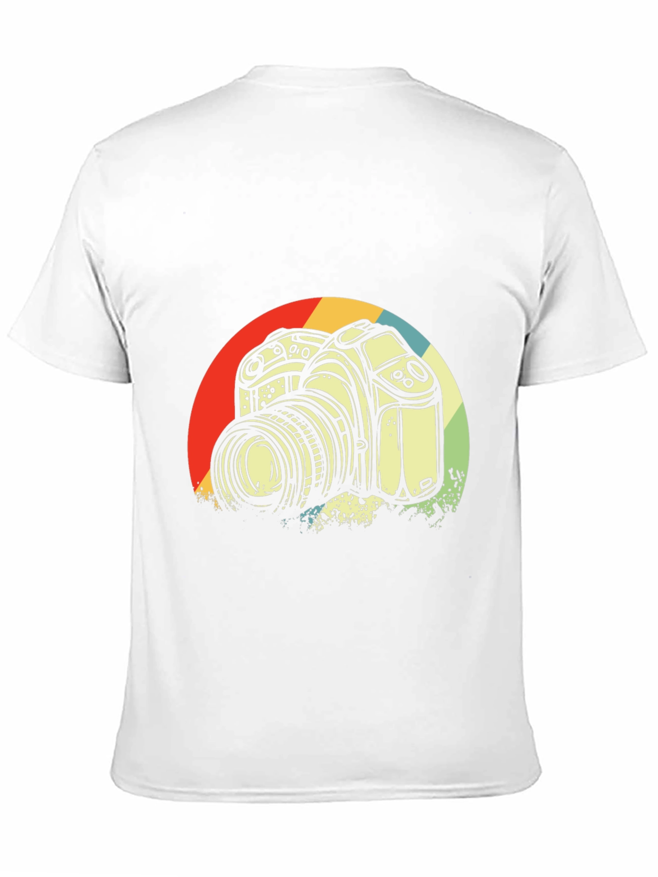 Retro Camera Graphic T-Shirt - Photographer Style