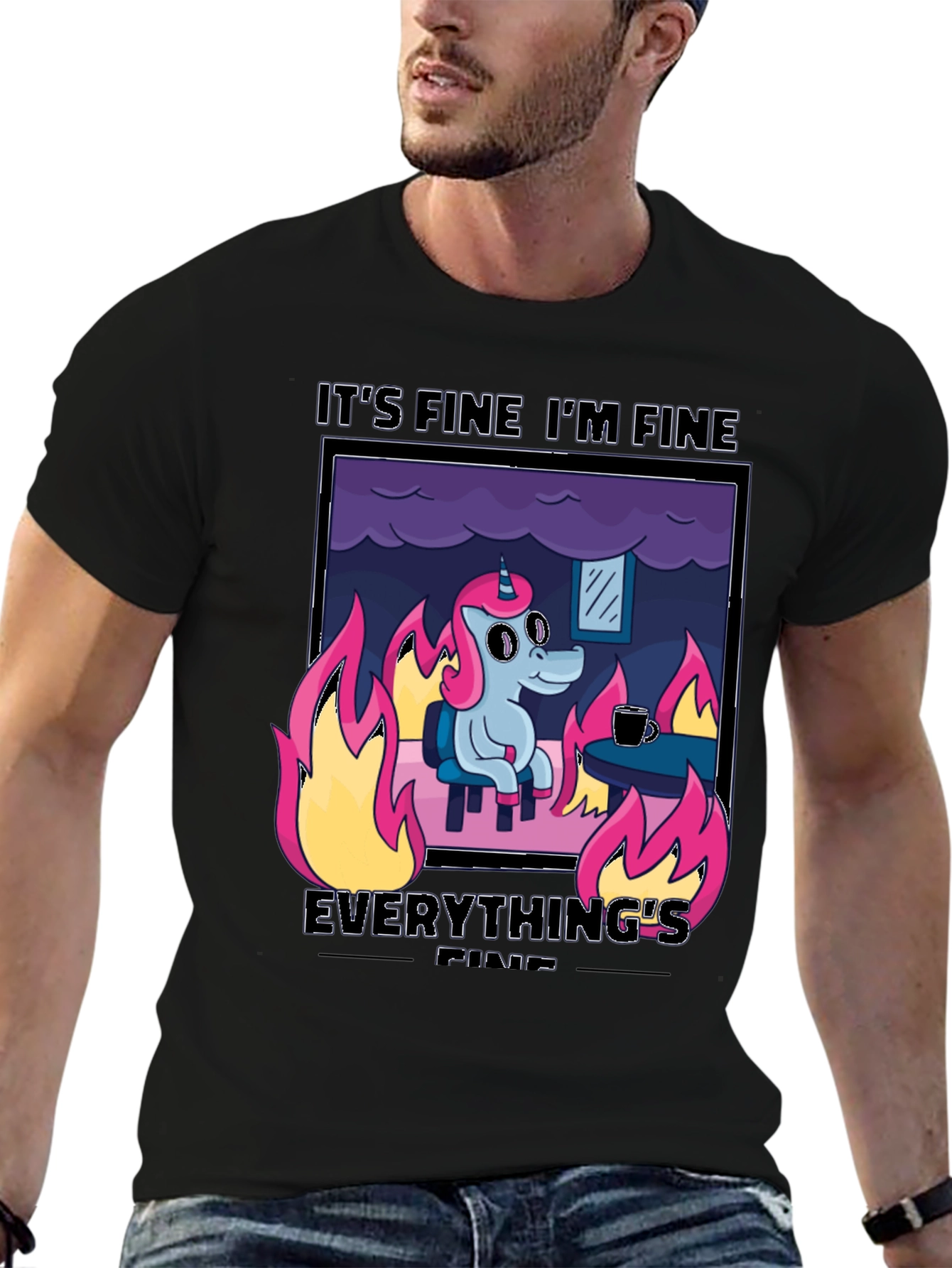 Its Fine Im Fine Everythings Fine T-Shirt