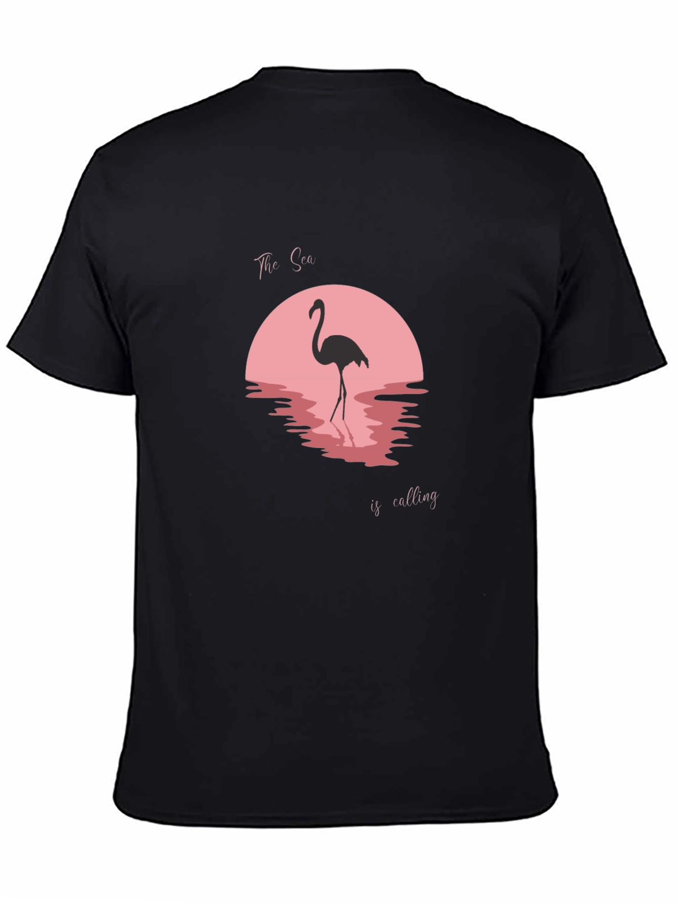 Flamingo Sunset Graphic Tee