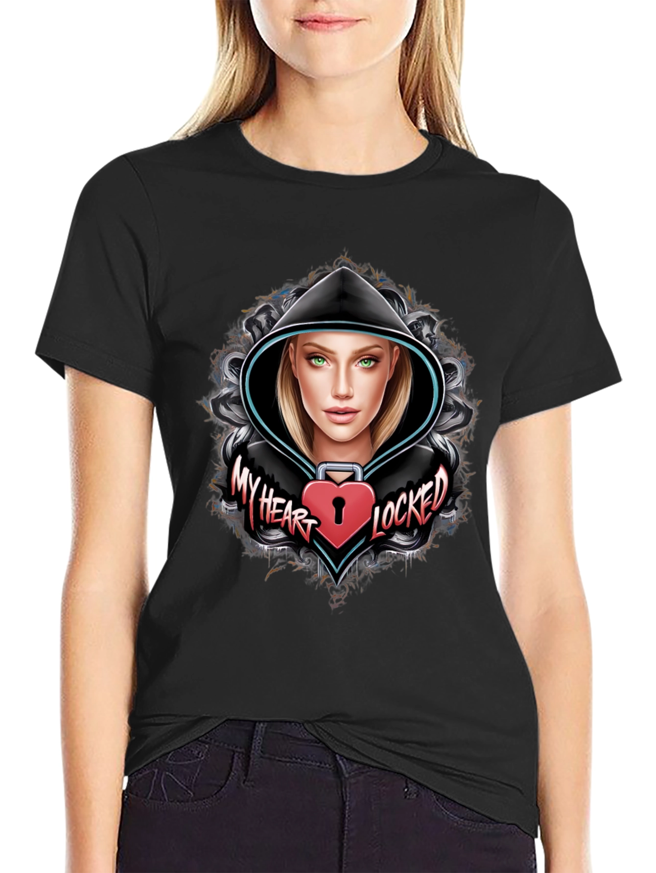 My Heart Locked Graphic Tee