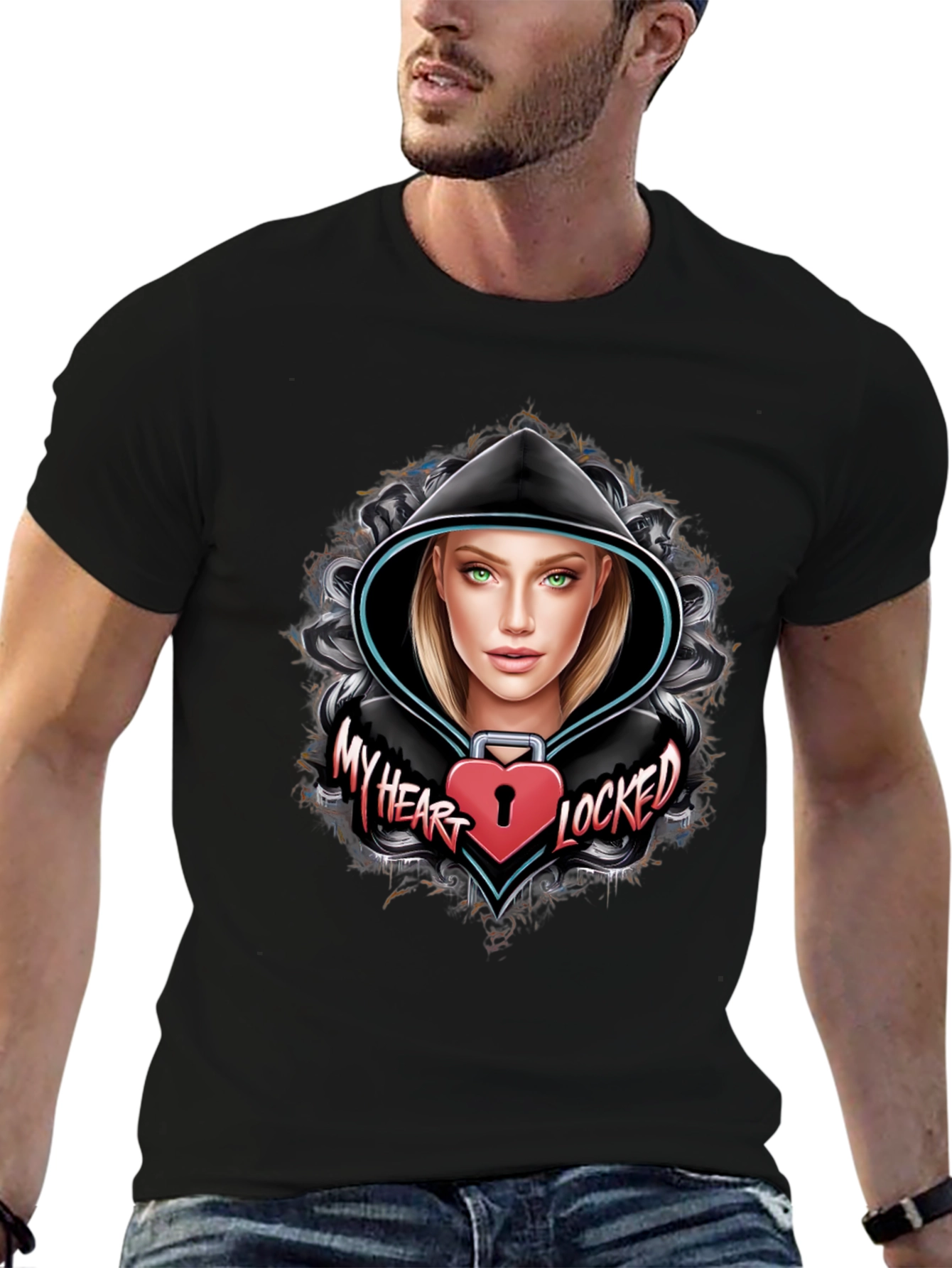 My Heart Locked Graphic Tee