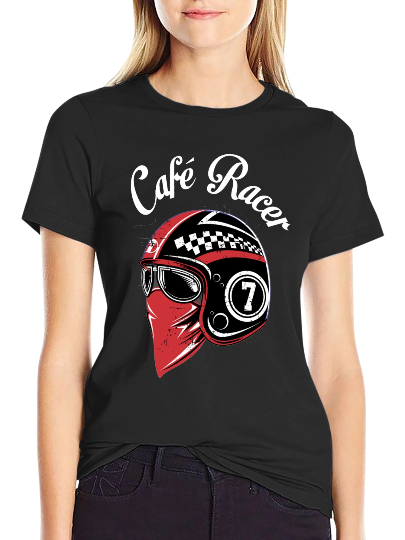 Cafe Racer Graphic Tee - Black T-Shirt