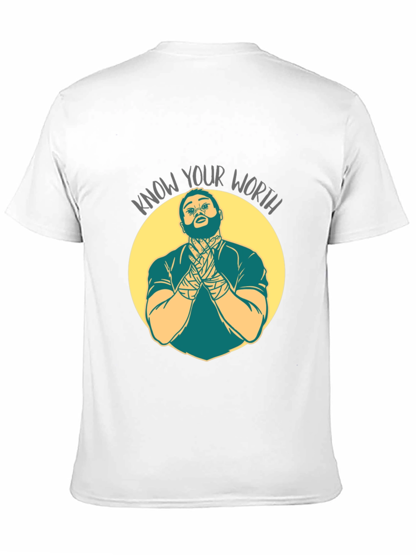 Know Your Worth Graphic T-Shirt - Black