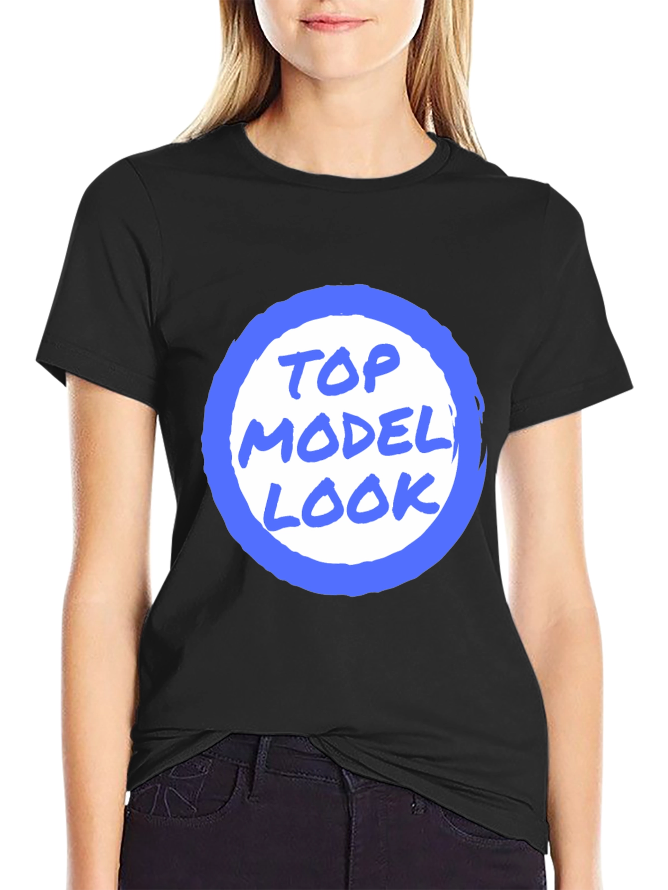 Top Model Look Graphic T-Shirt