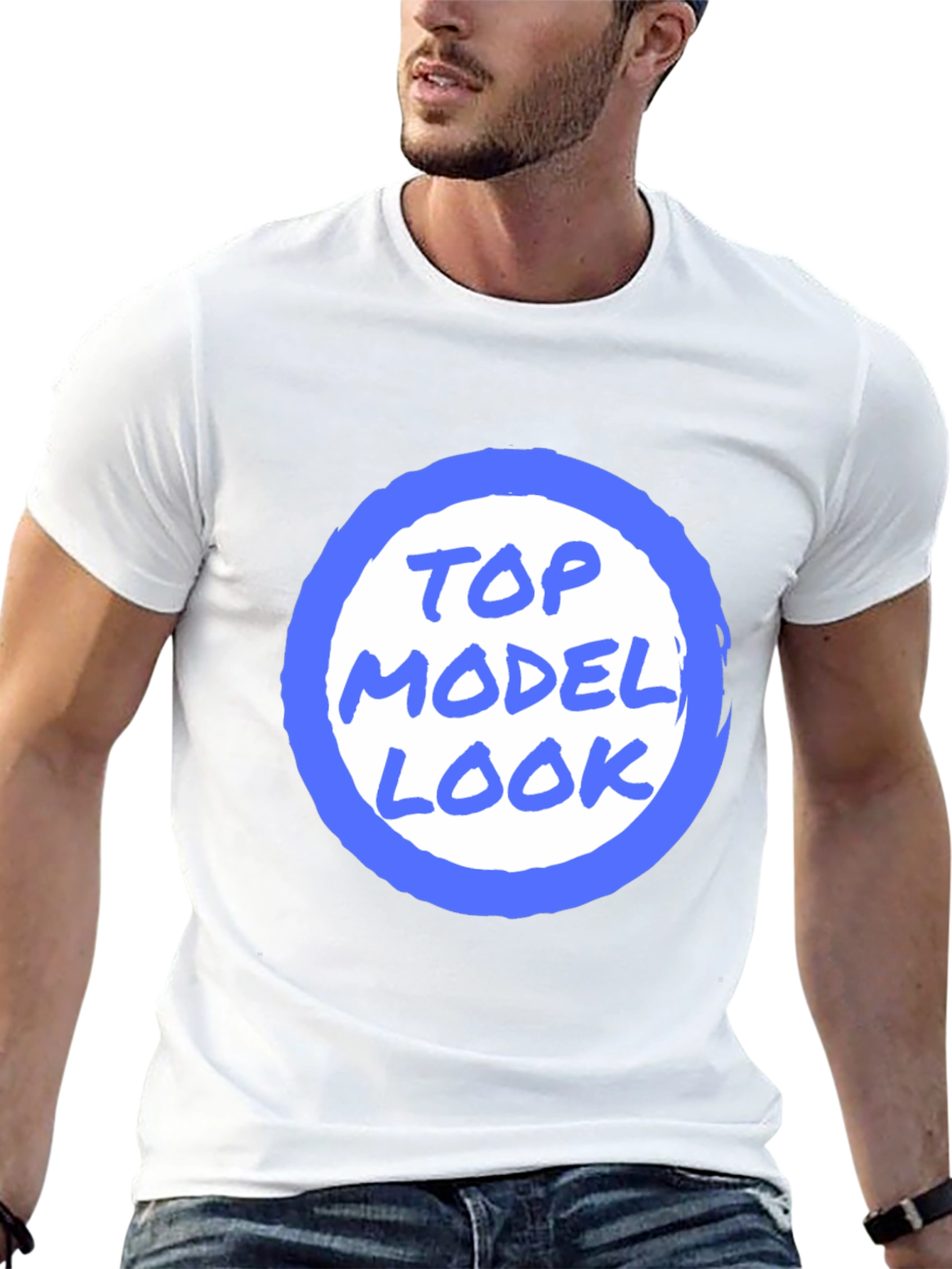 Top Model Look Graphic T-Shirt