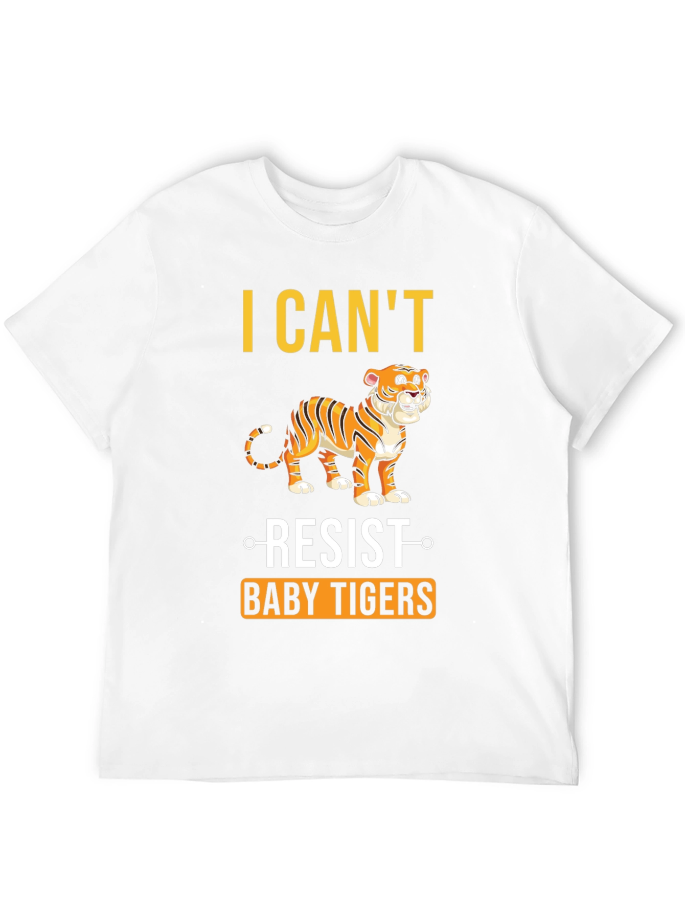 I Cant Resist Baby Tigers Graphic T-Shirt