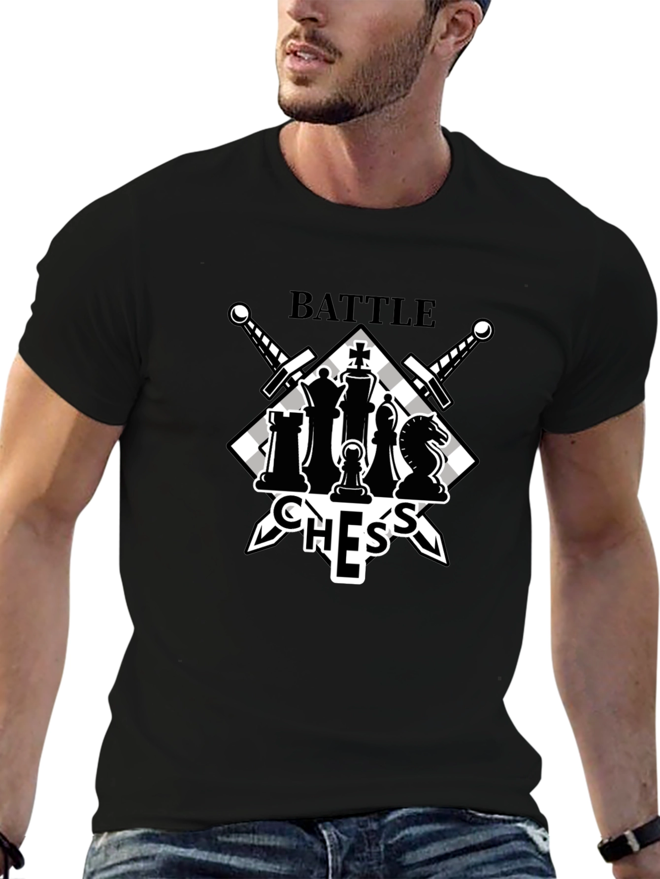Battle Chess Graphic T-Shirt