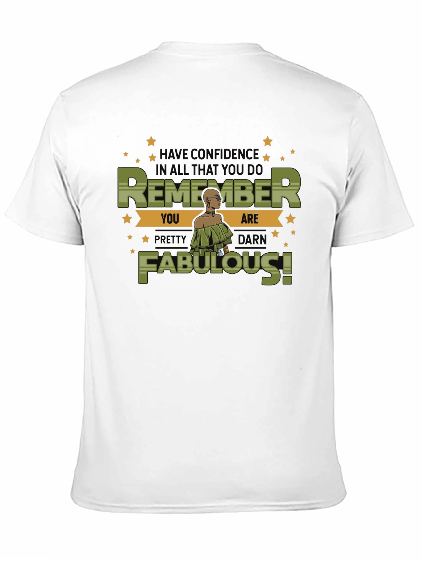 Confidence Fabulous Graphic T-Shirt