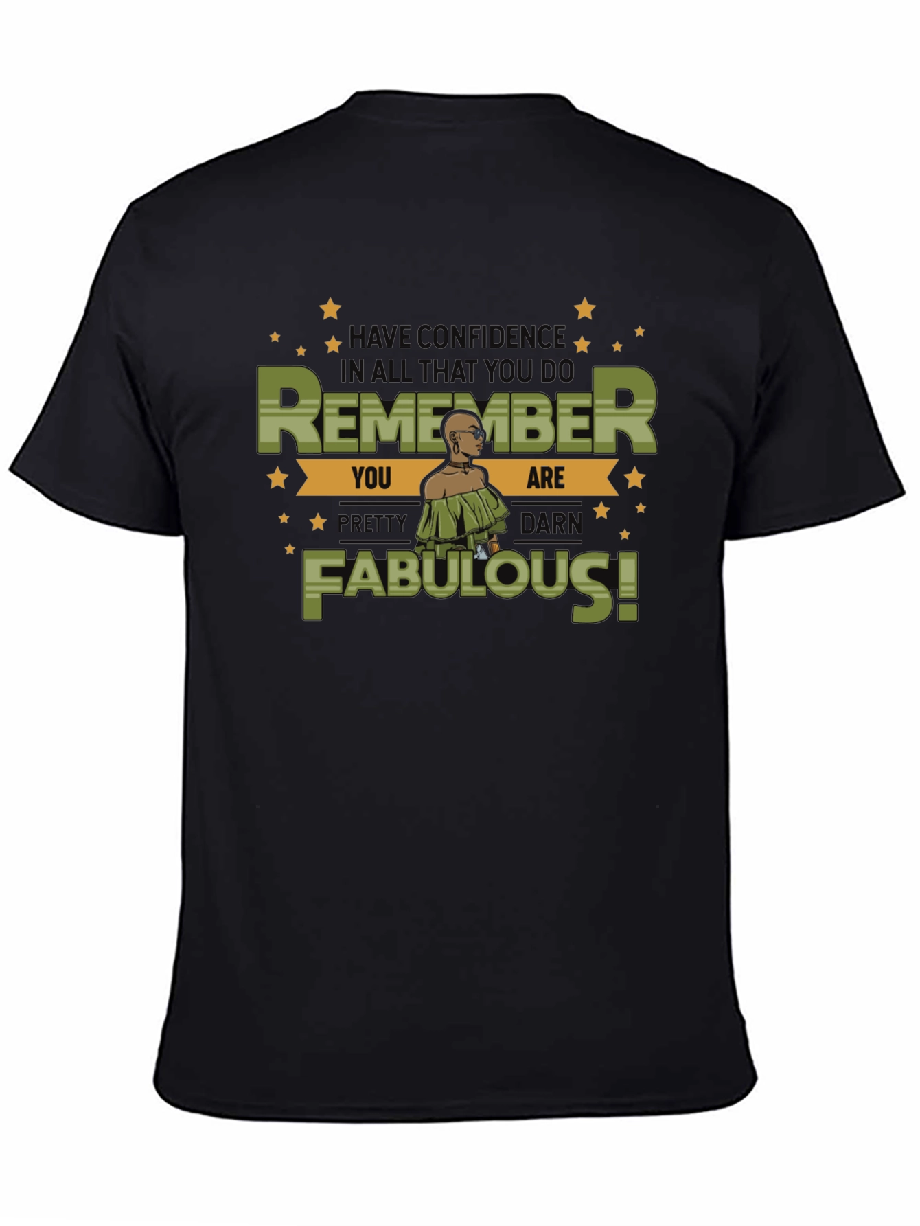 Confidence Fabulous Graphic T-Shirt