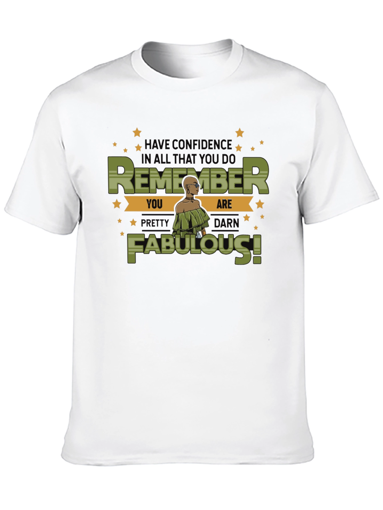 Confidence Fabulous Graphic T-Shirt