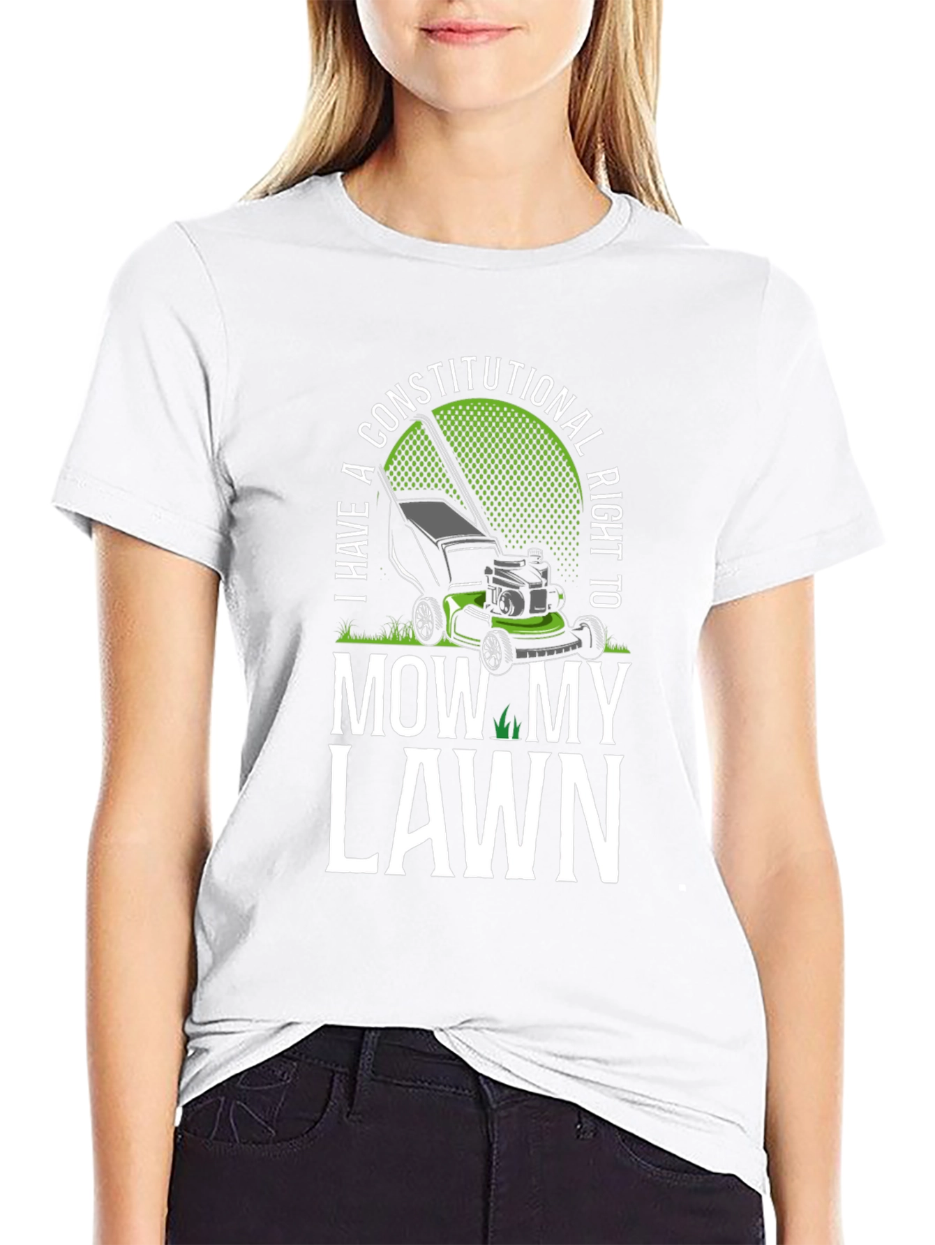 Funny Constitutional Right to Mow My Lawn T-Shirt