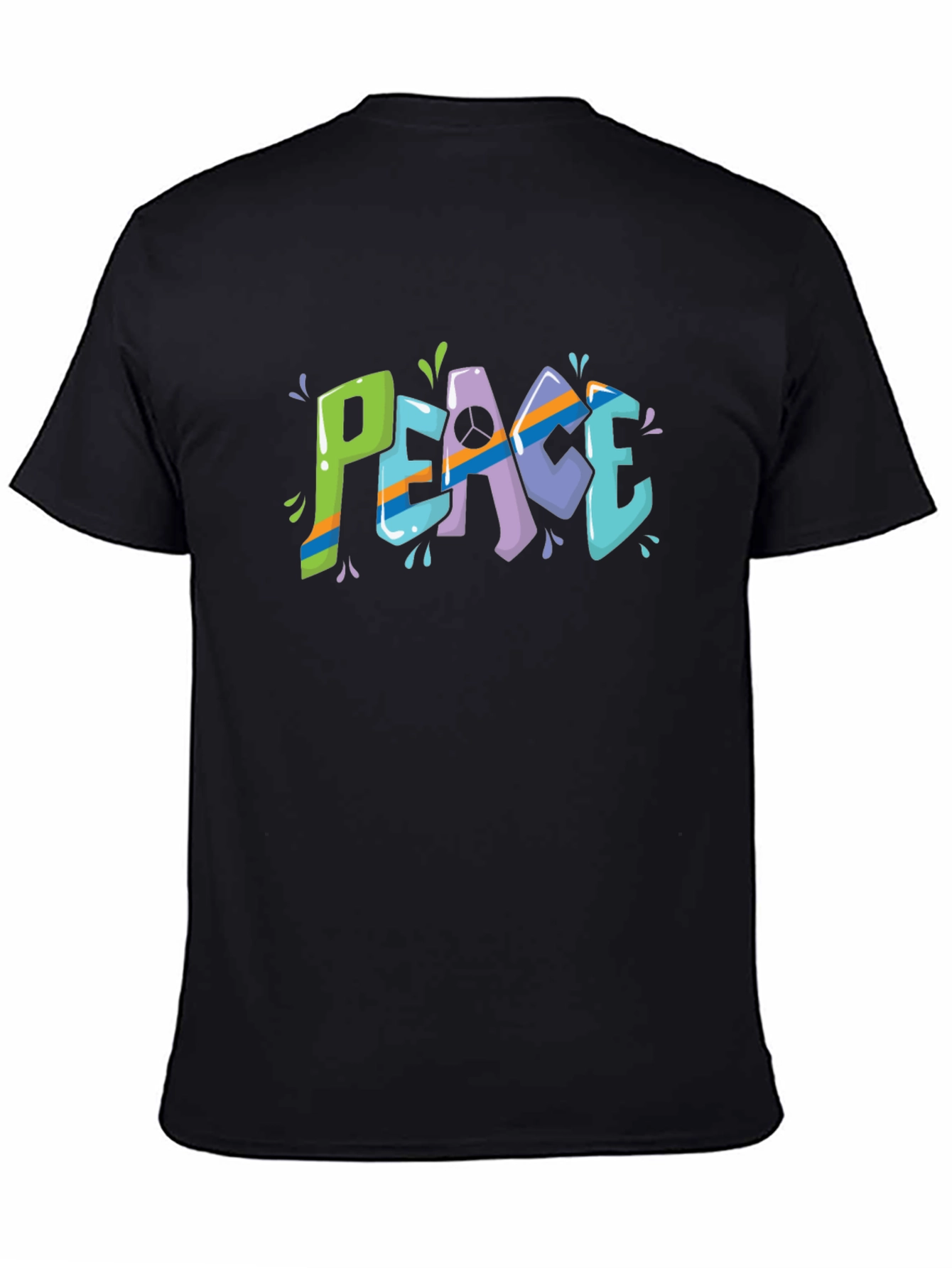 Peace Sign Graphic T-Shirt - Stylish & Trendy