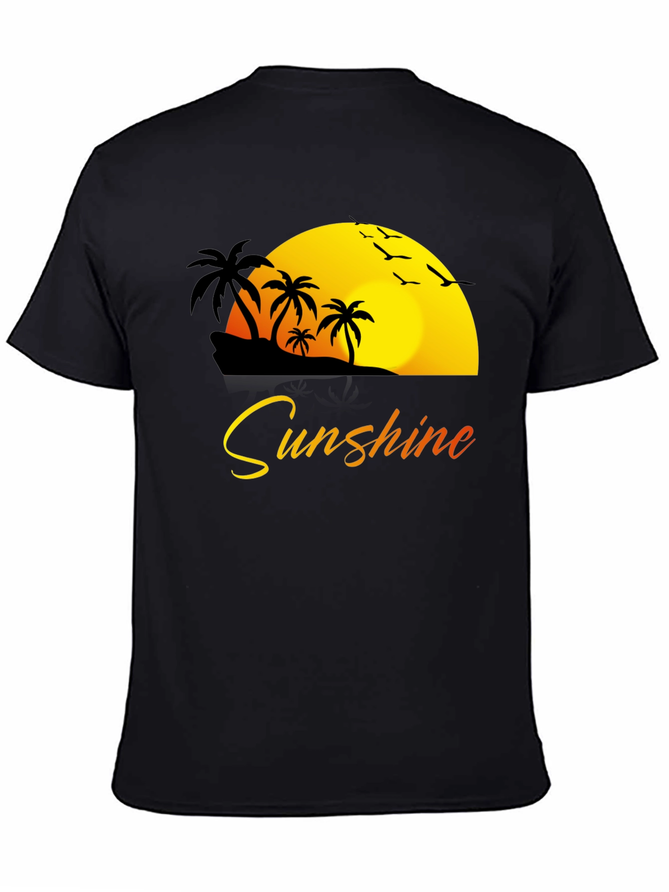 Sunshine Palm Tree Graphic T-Shirt