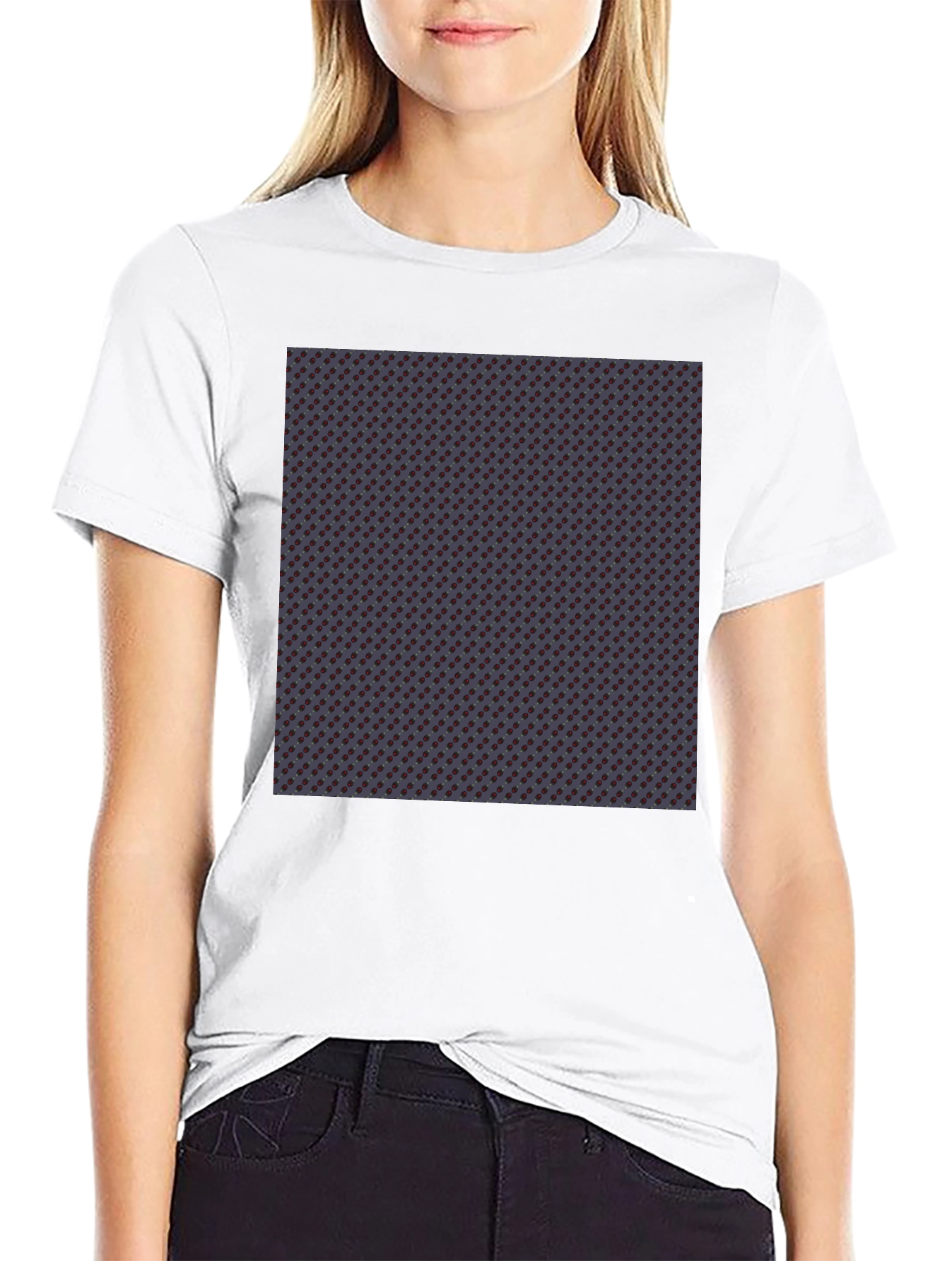 Patterned Casual Tee